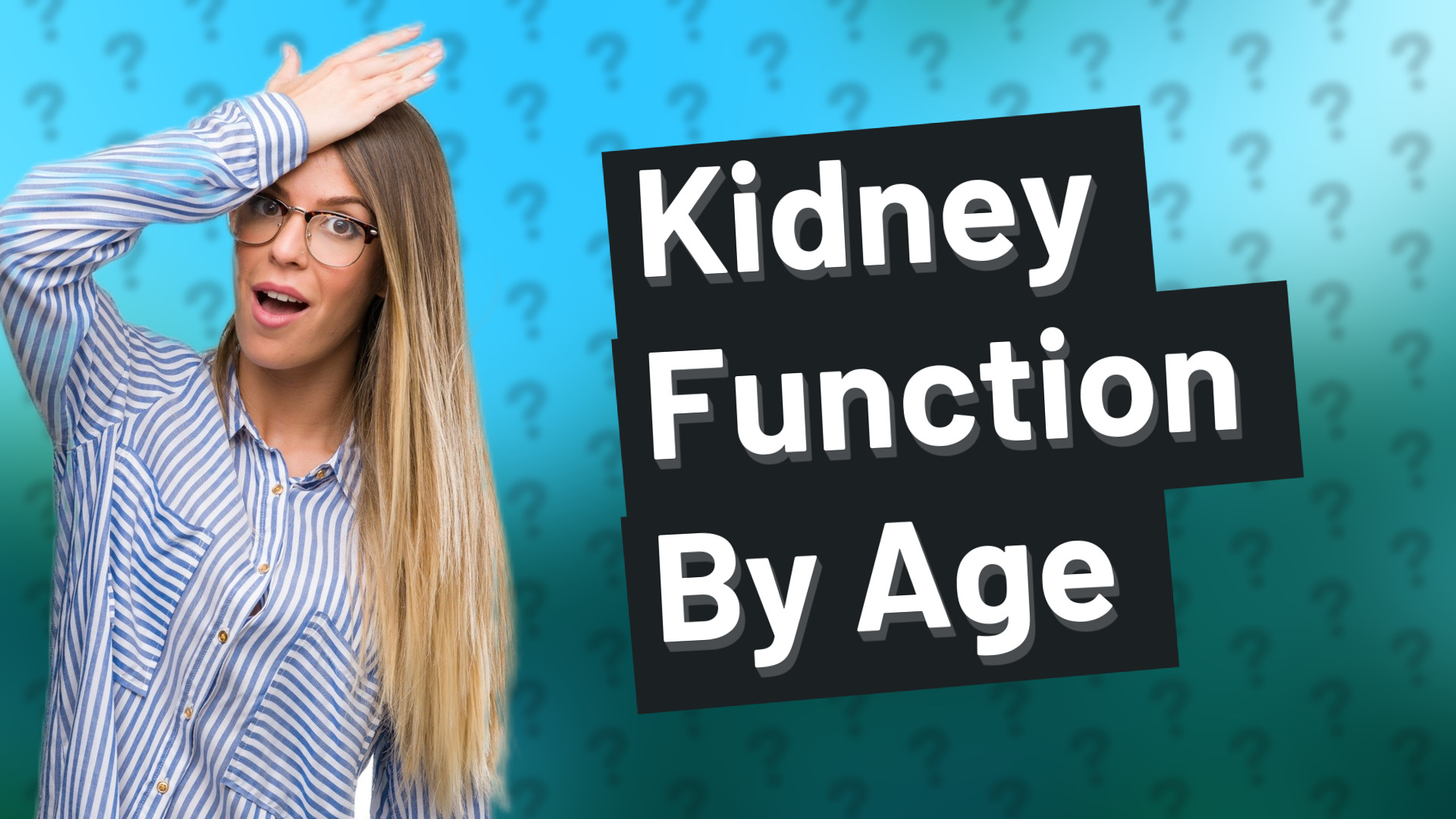 Kidney Function By Age