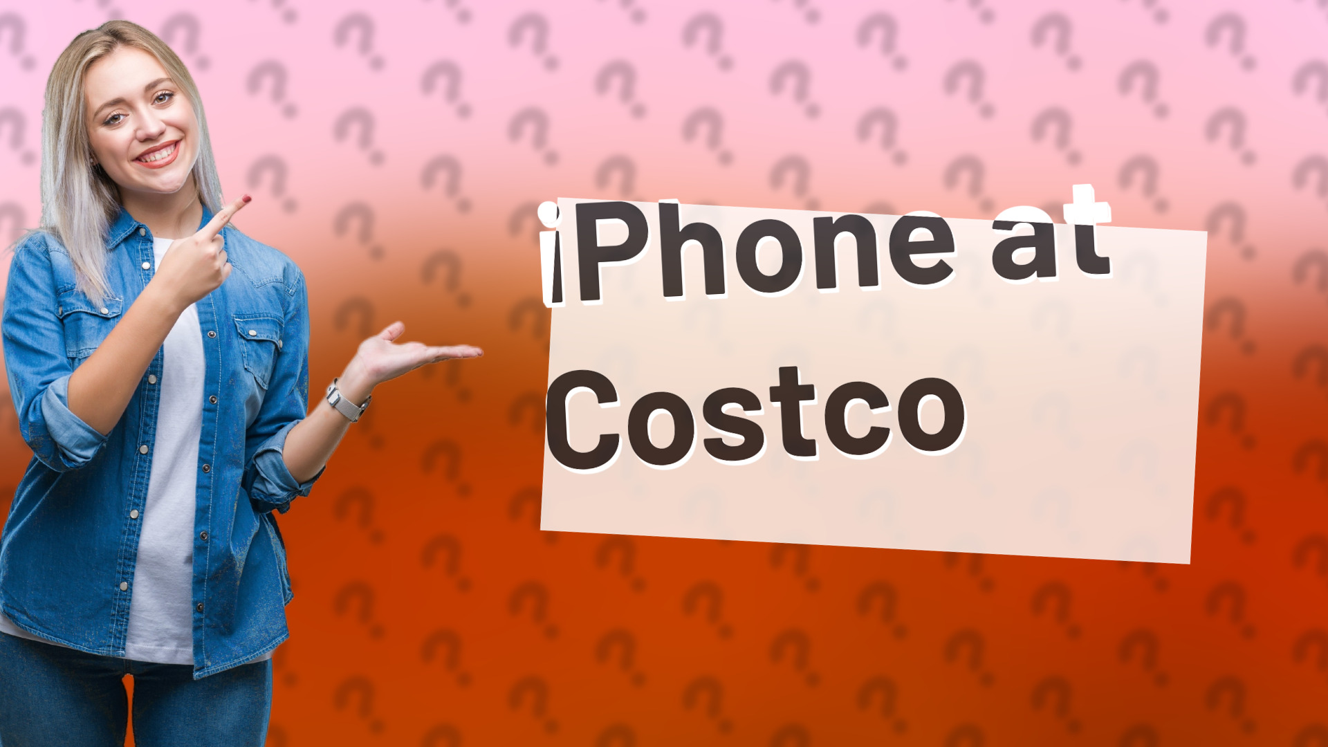 iPhone at Costco