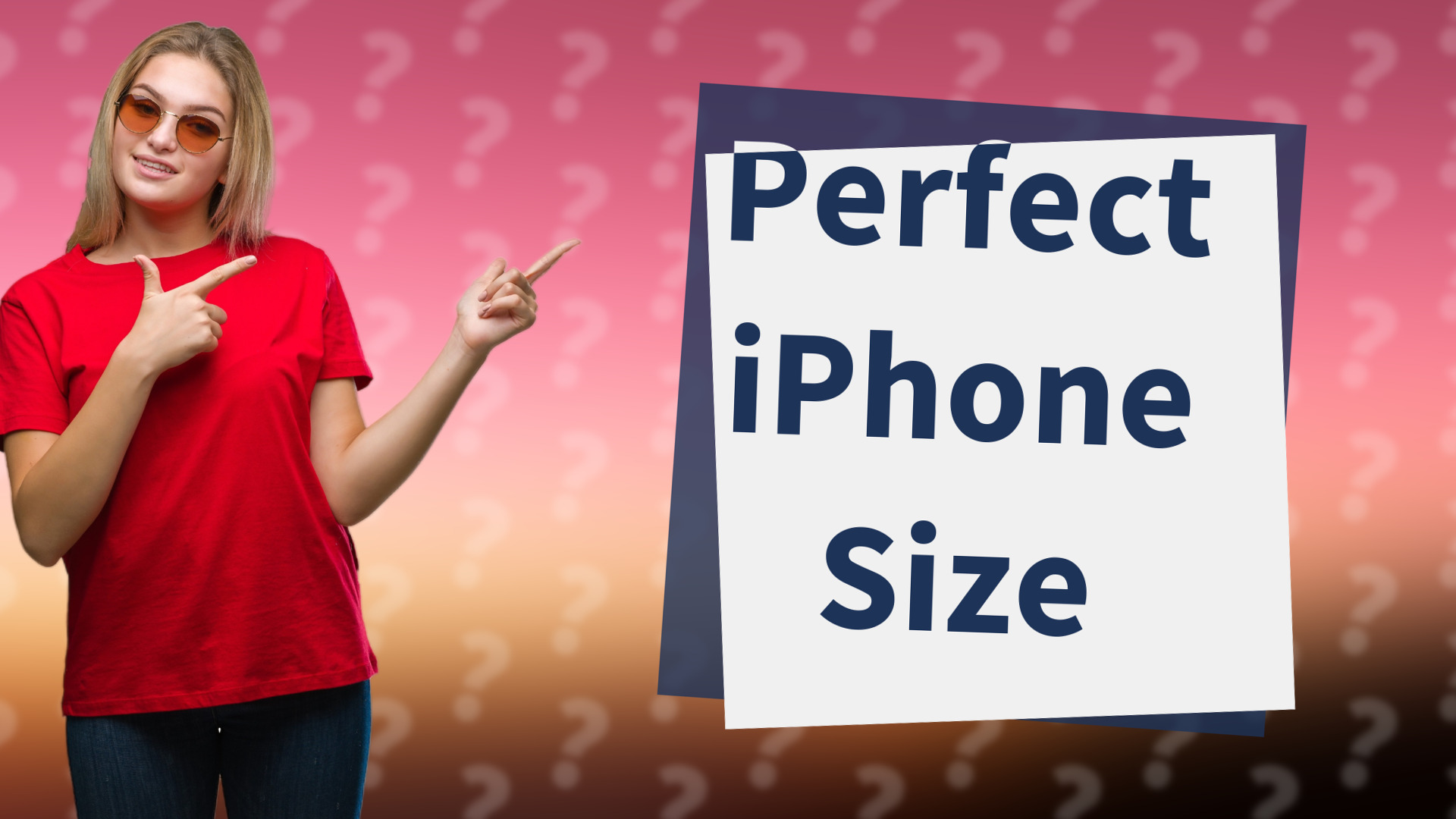 Perfect iPhone Size