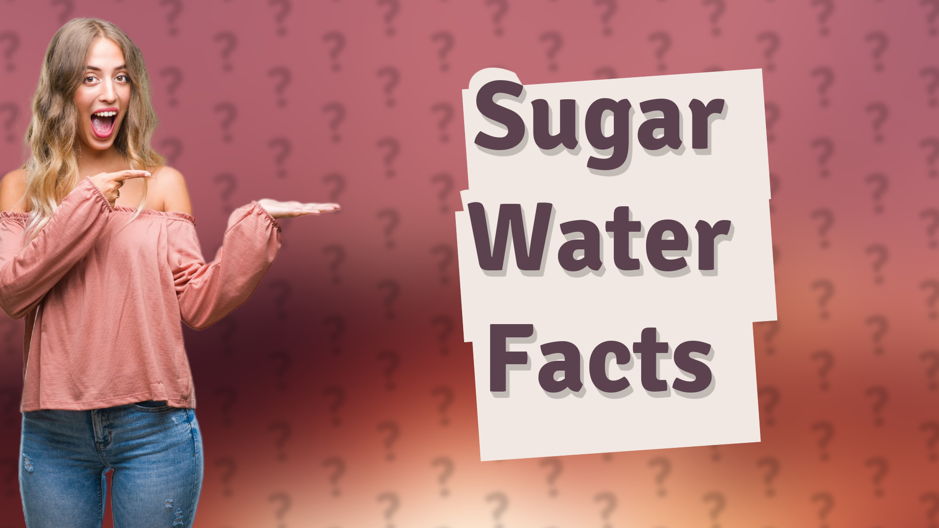 Sugar Water Facts