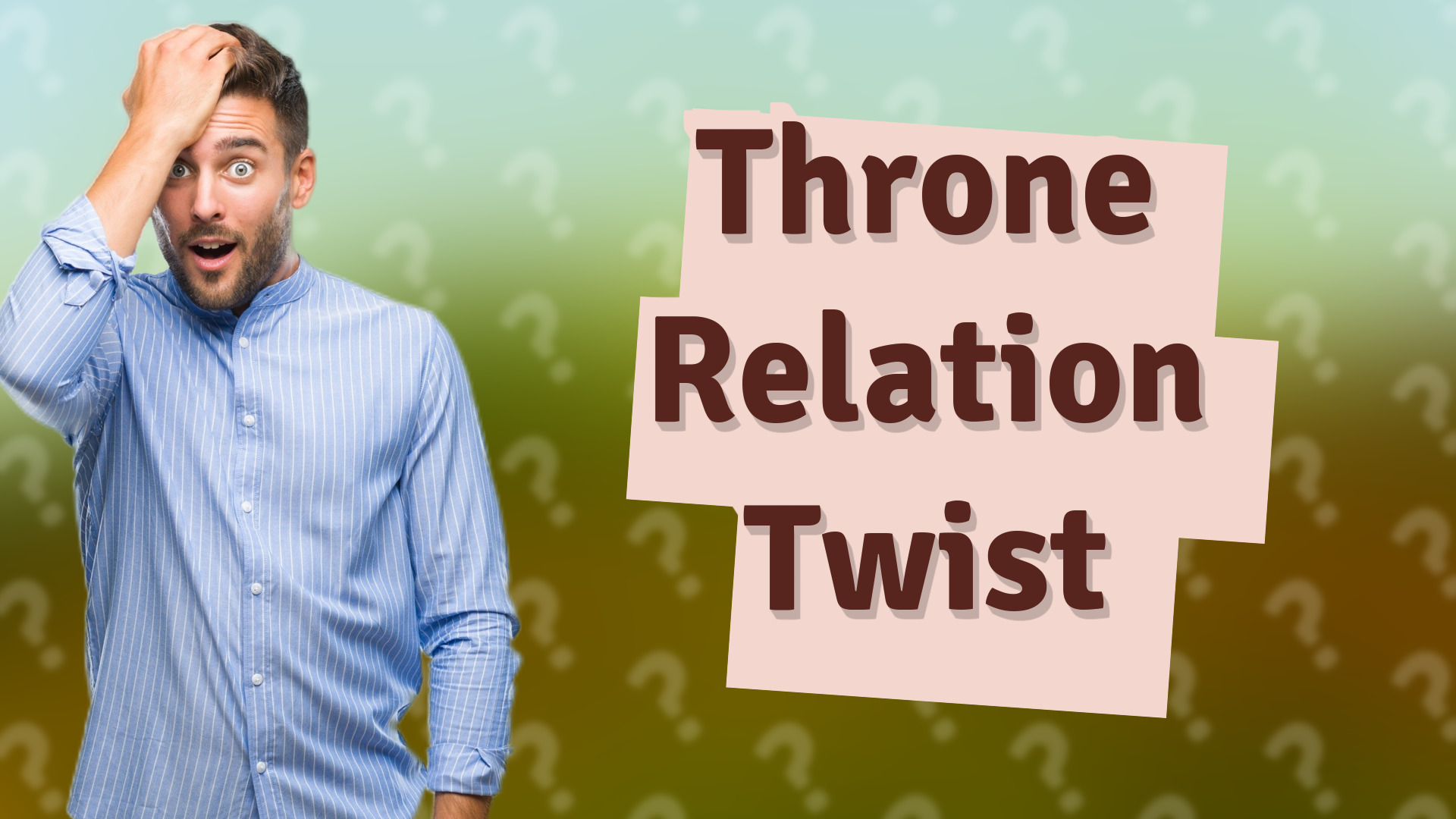 Throne Relation Twist