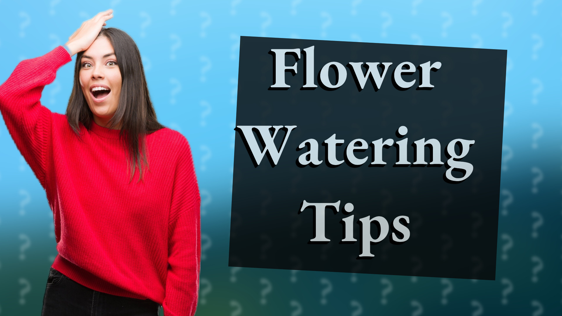 Flower Watering Tips