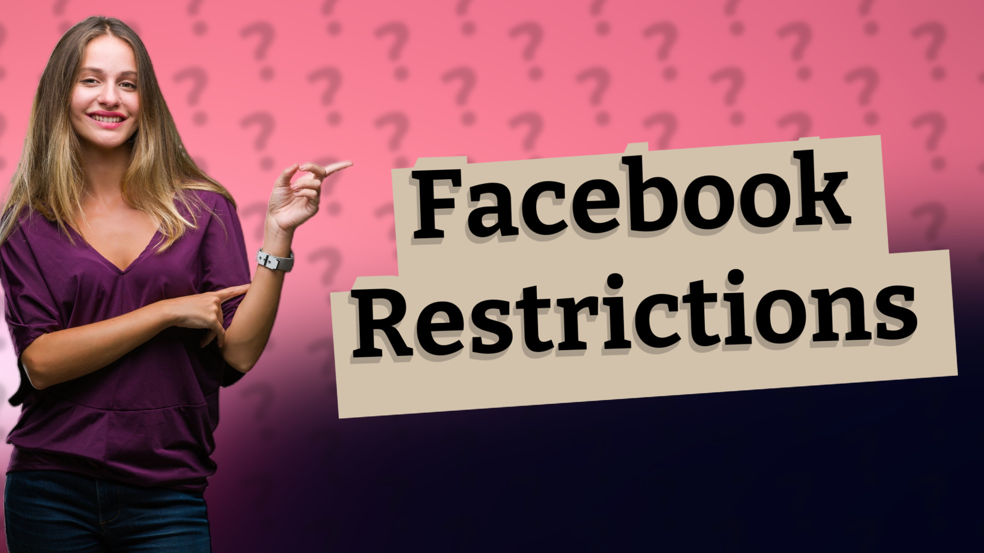 Facebook Restrictions