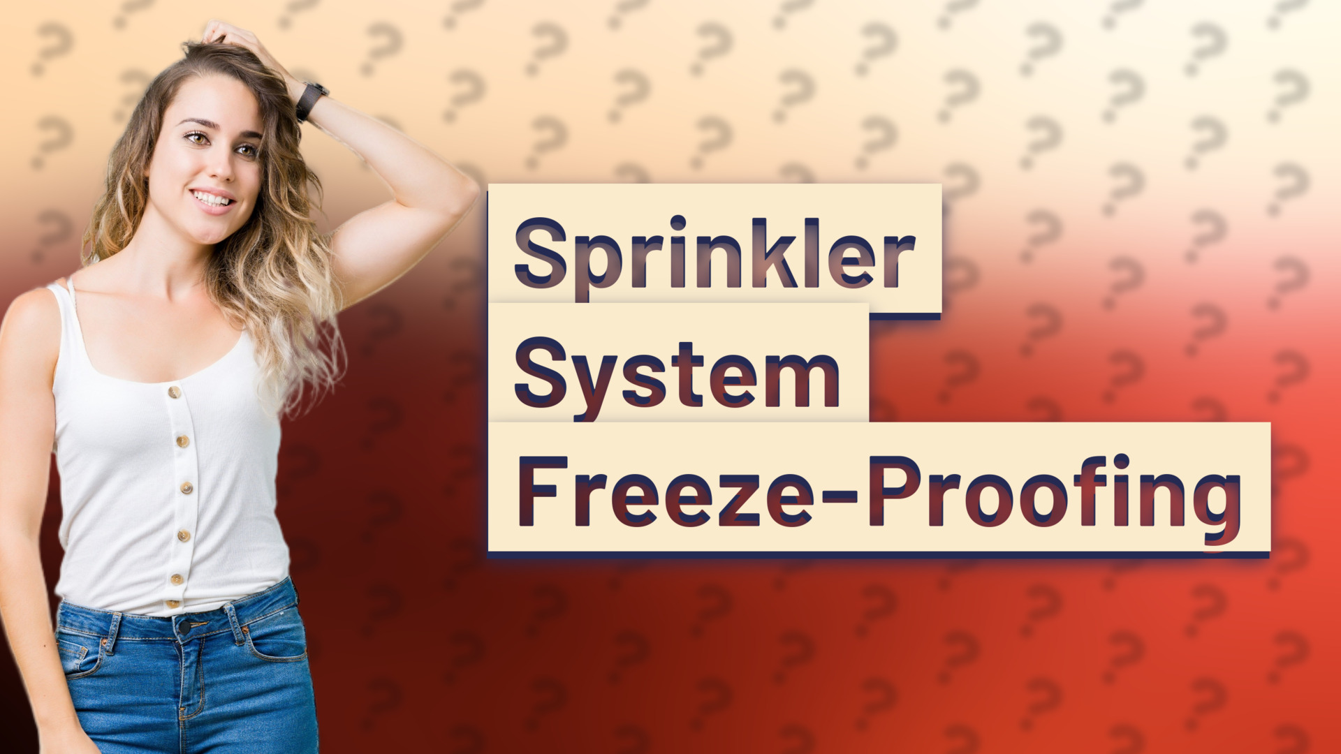 Sprinkler System Freeze-Proofing