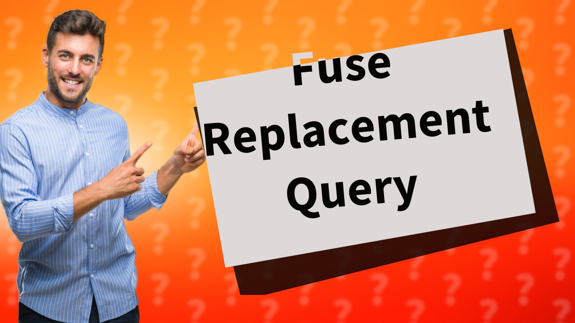 Fuse Replacement Query