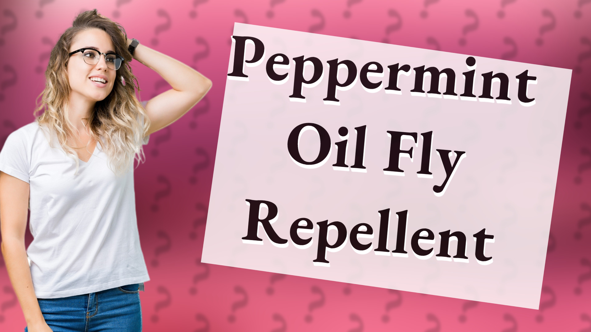 Peppermint Oil Fly Repellent