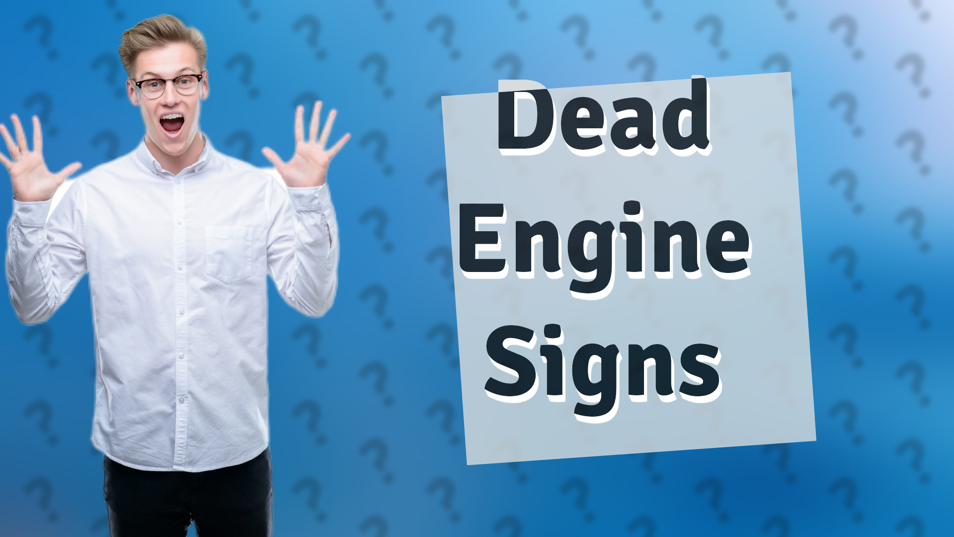 Dead Engine Signs
