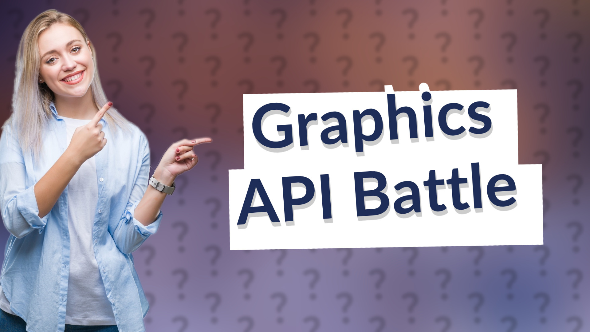 Graphics API Battle
