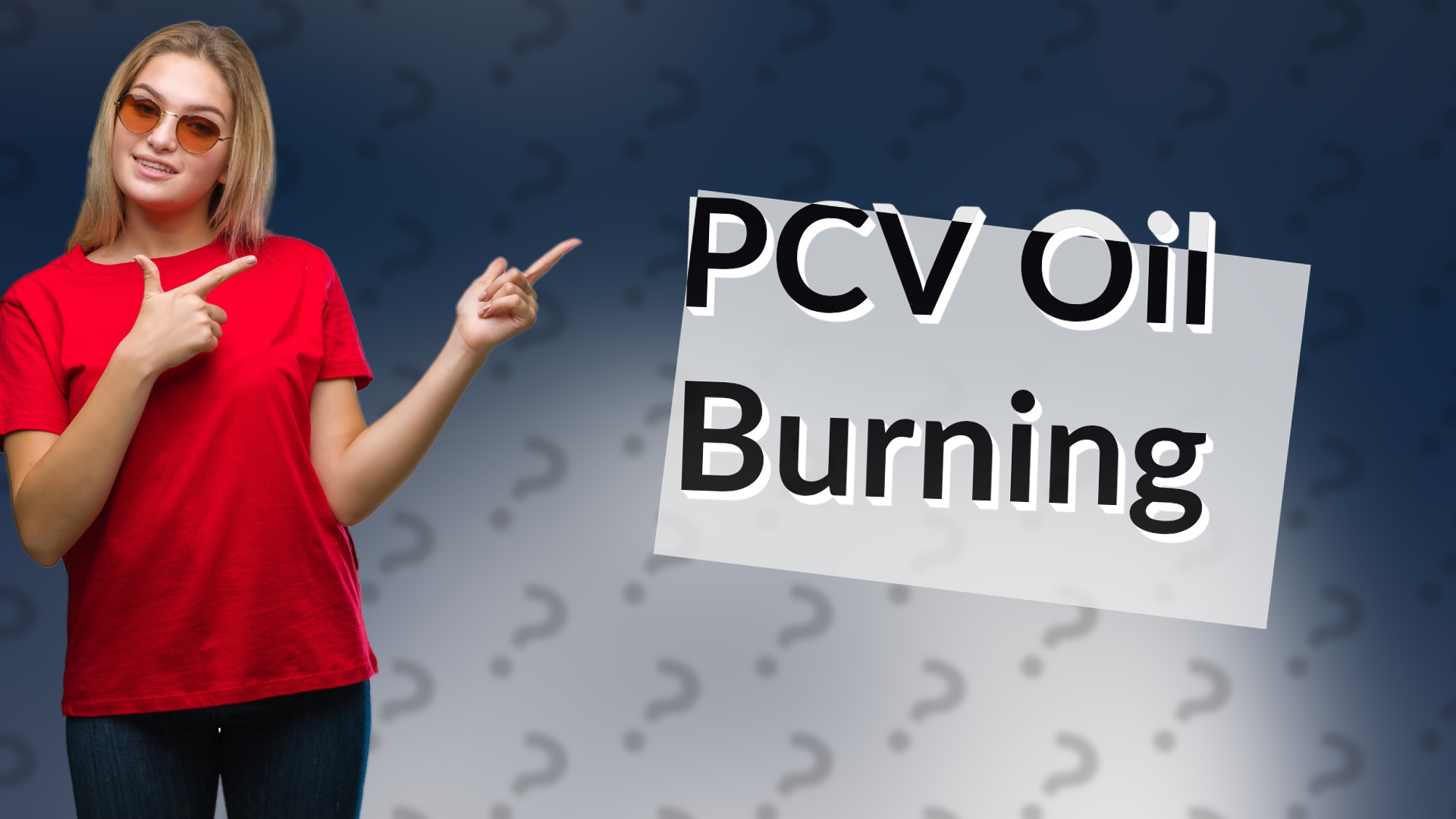 PCV Oil Burning