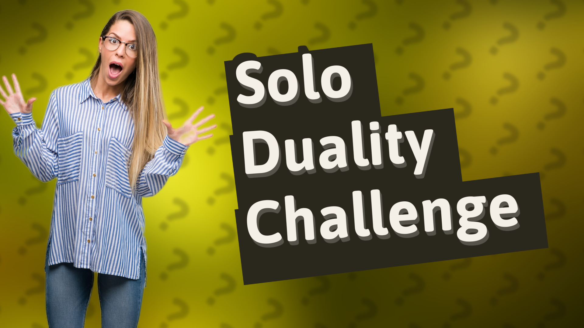 Solo Duality Challenge