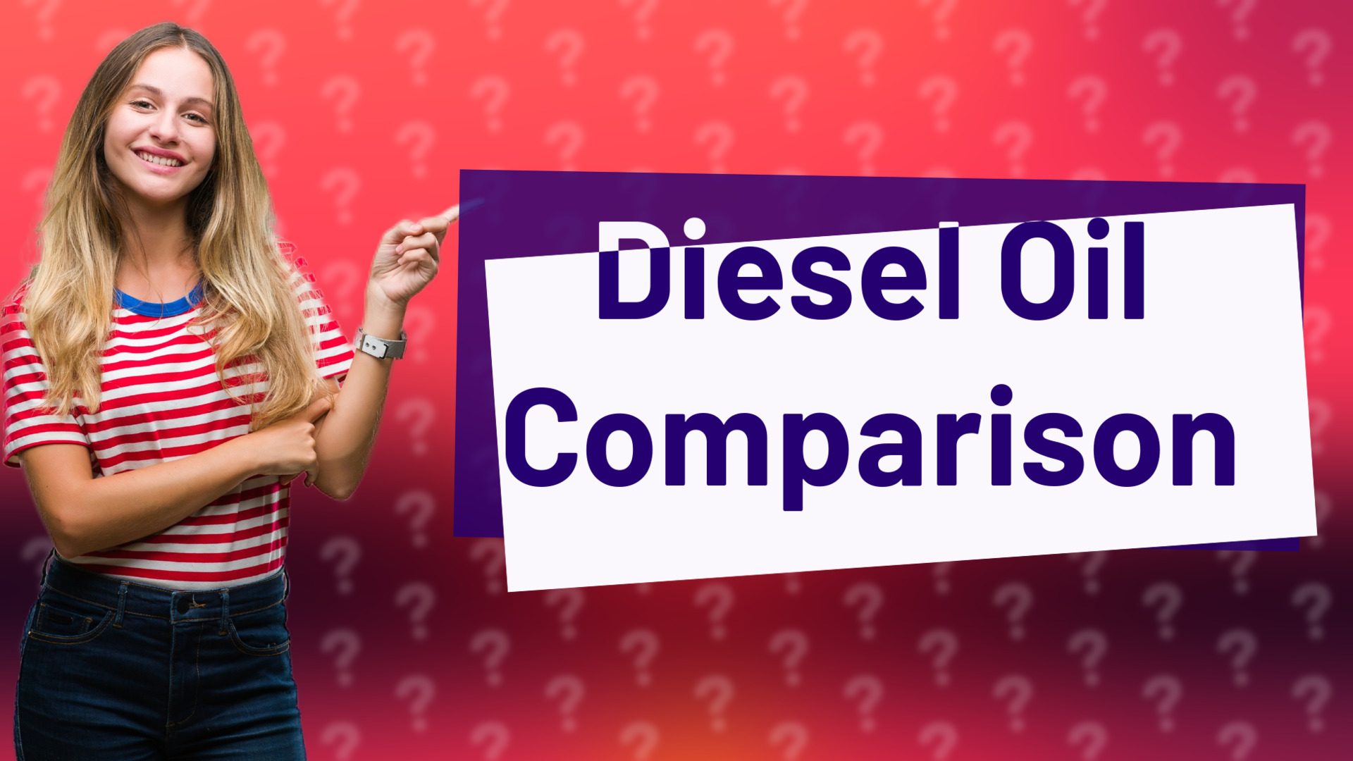 Diesel Oil Comparison