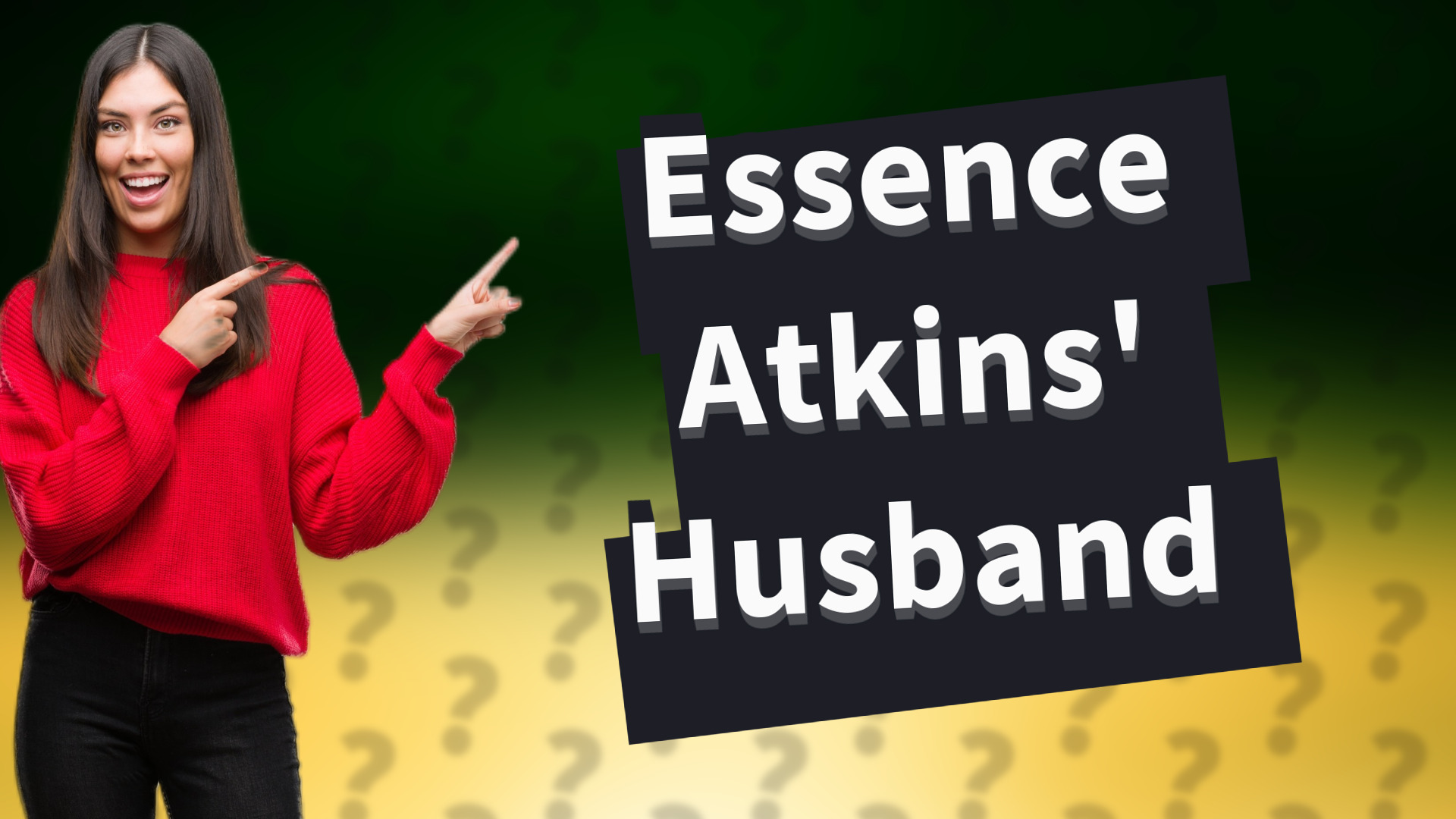 Essence Atkins' Husband