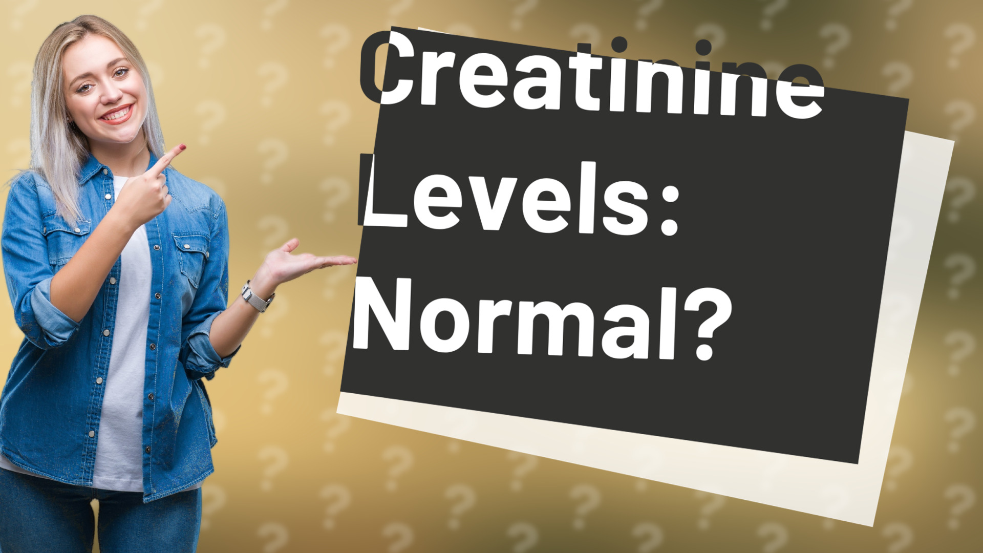 Creatinine Levels: Normal?