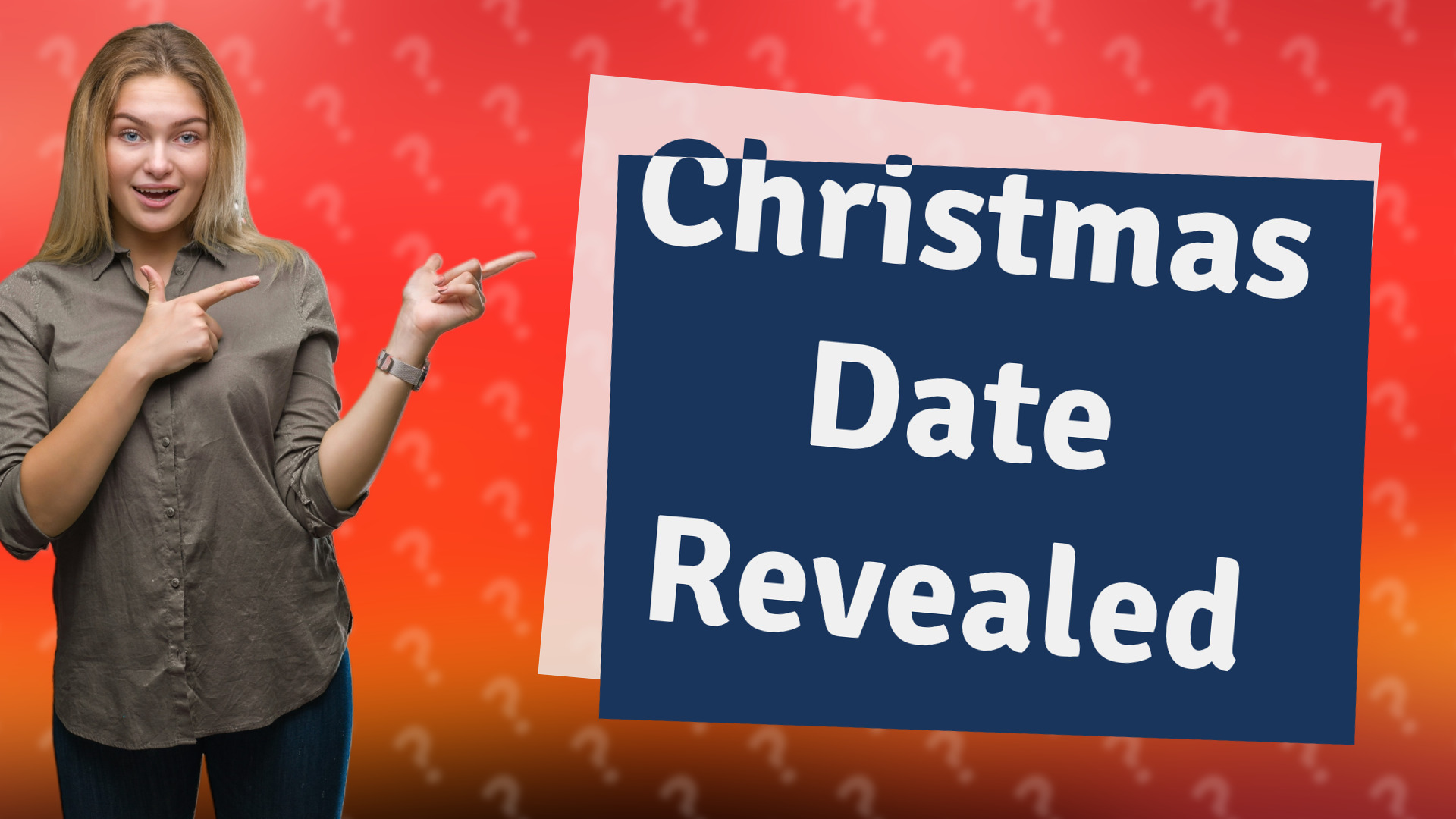 Christmas Date Revealed