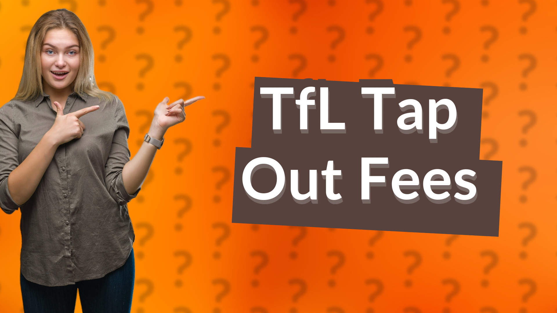 TfL Tap Out Fees