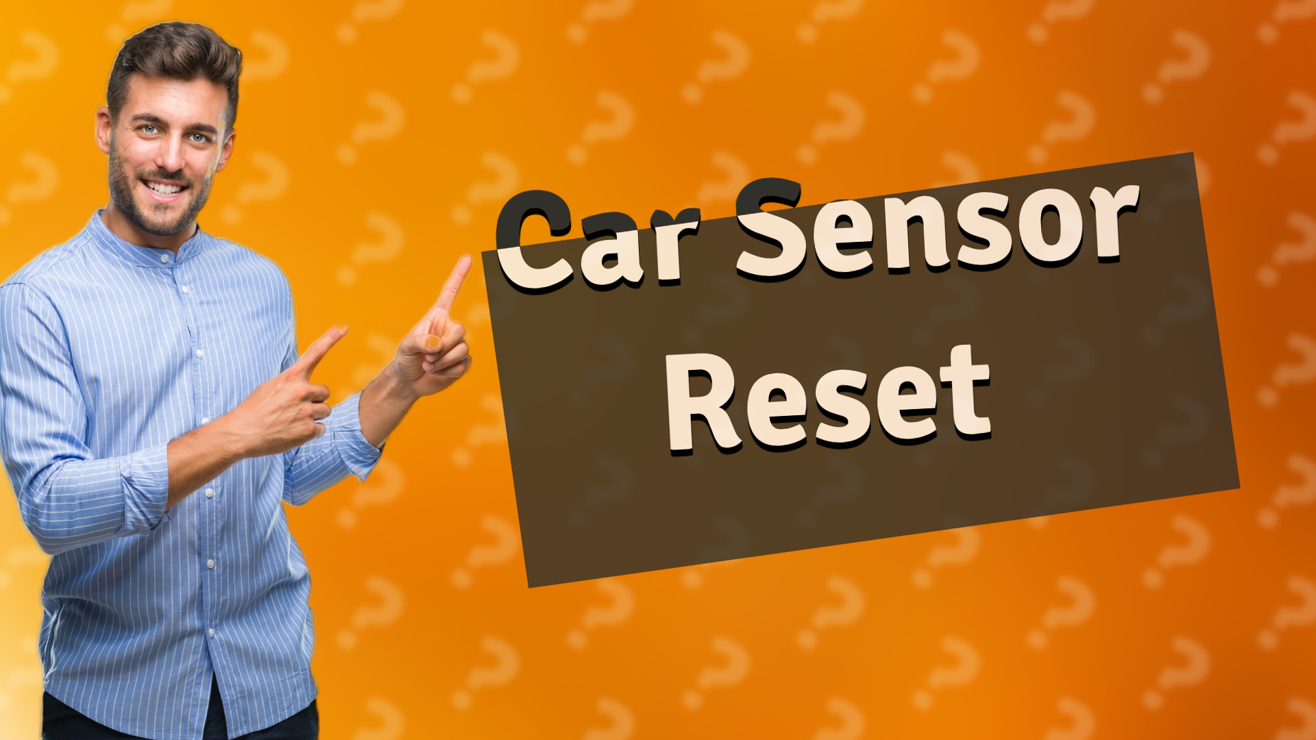 Car Sensor Reset