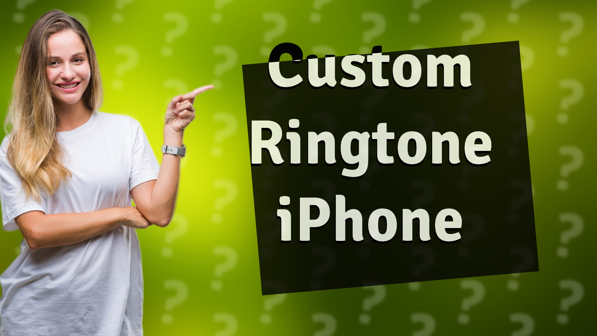 Custom Ringtone iPhone