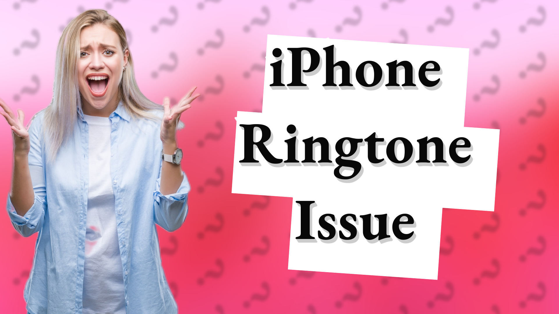 iPhone Ringtone Issue