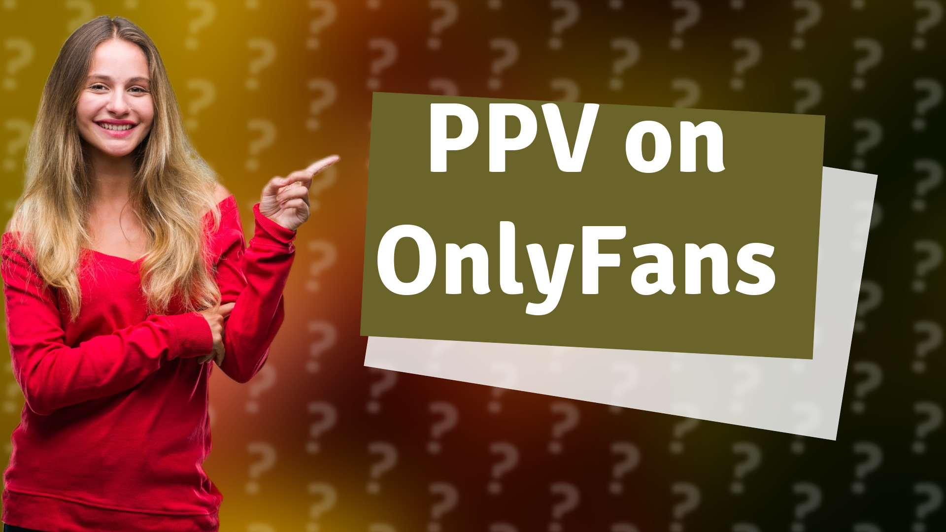 PPV on OnlyFans
