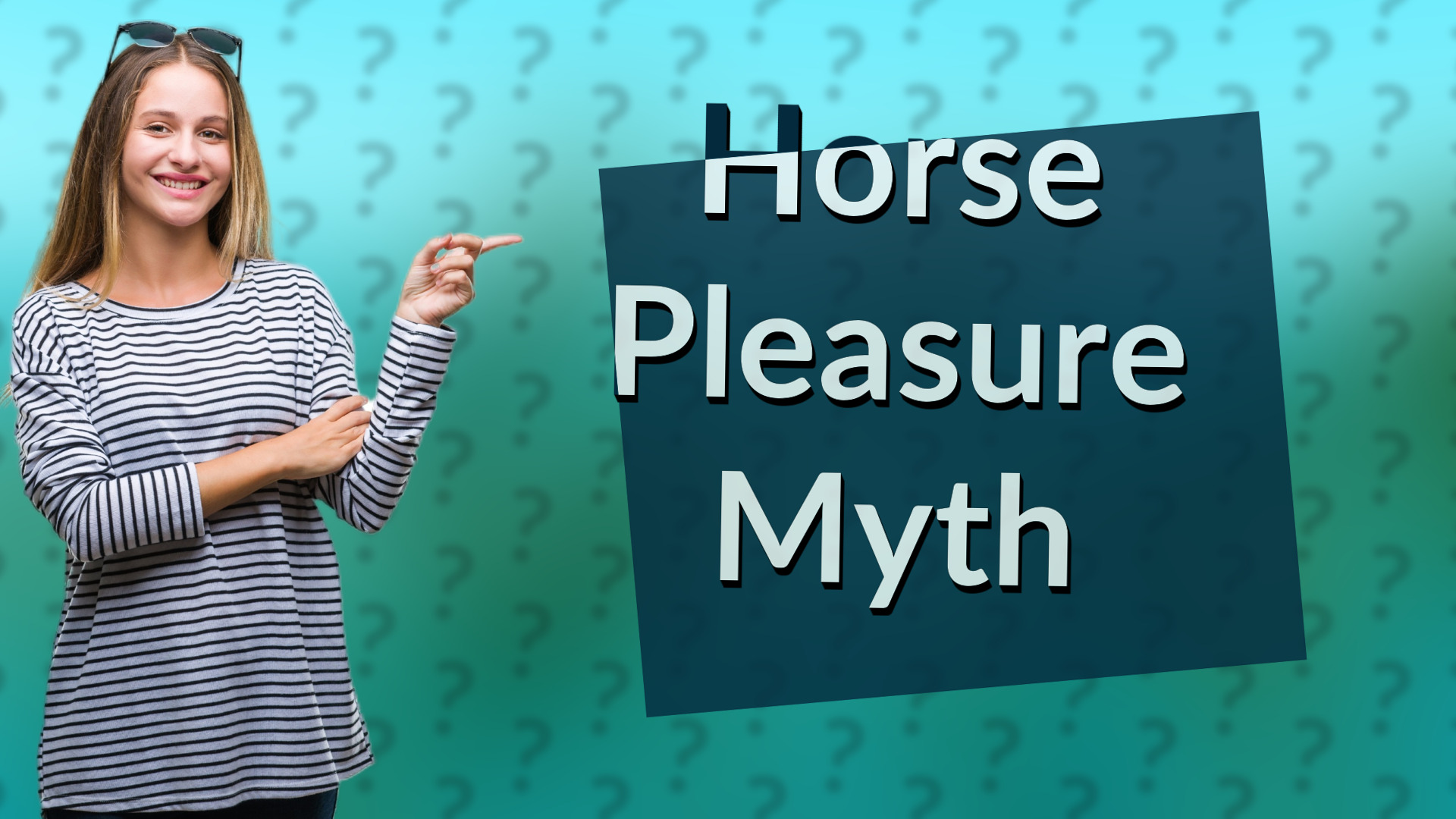 Horse Pleasure Myth