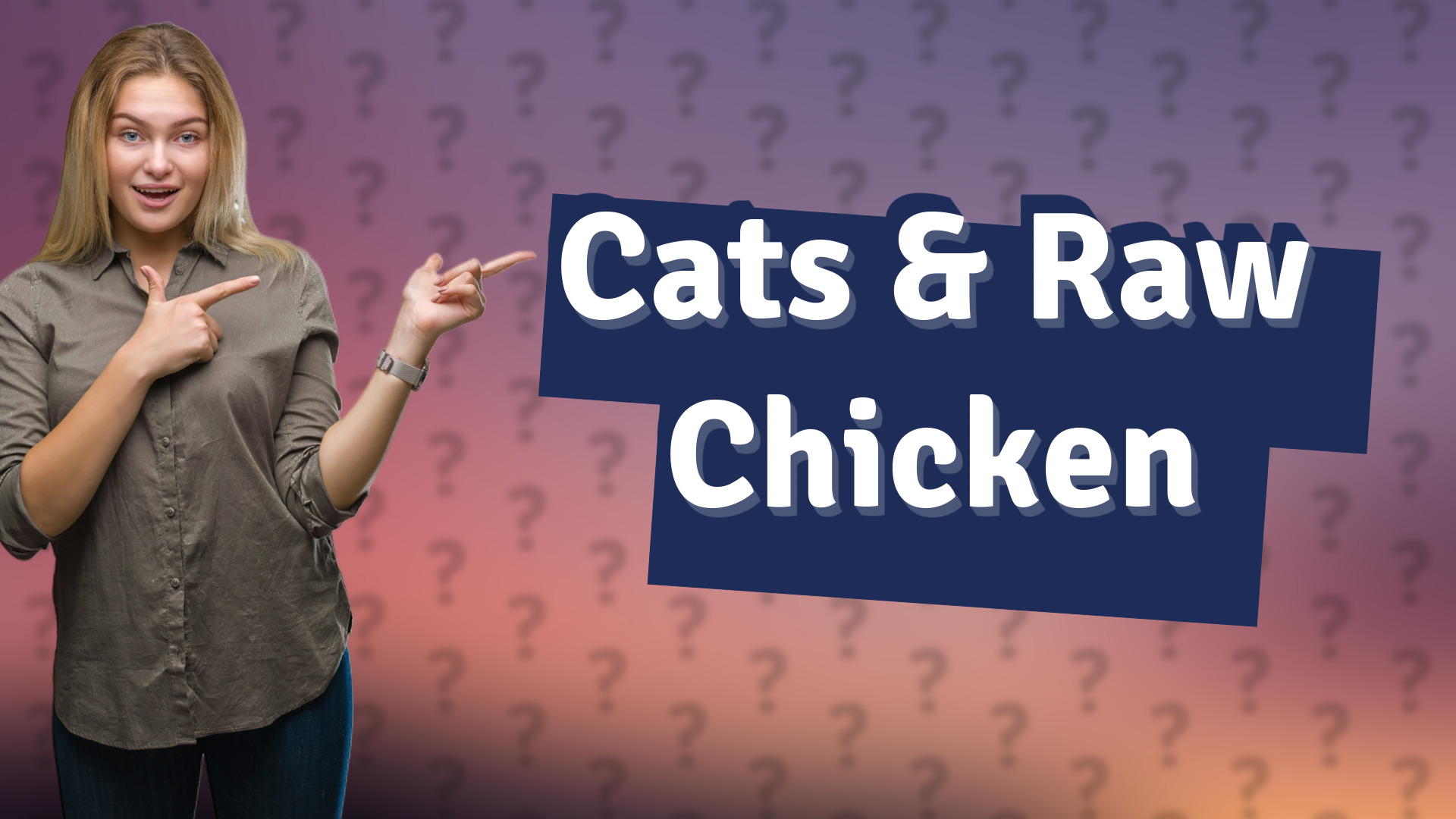 Cats & Raw Chicken
