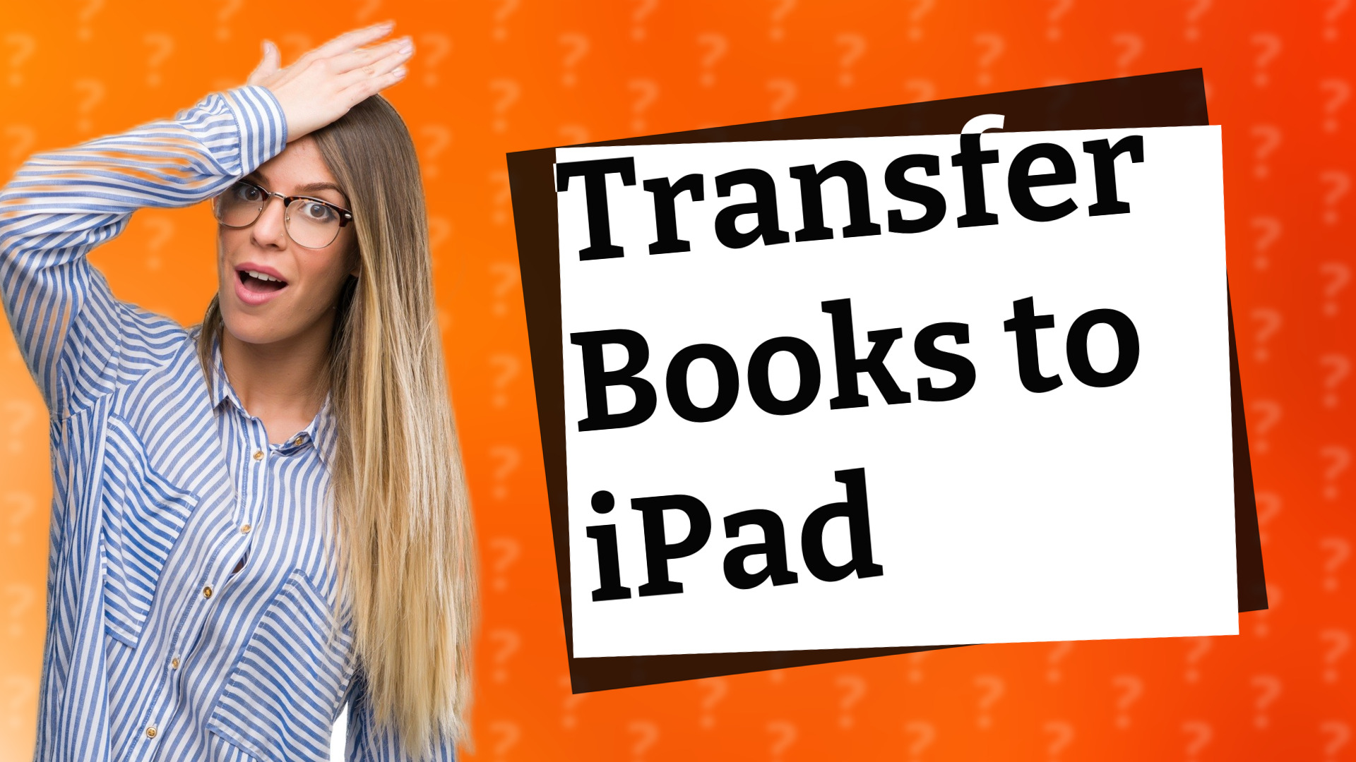 Transfer Books to iPad