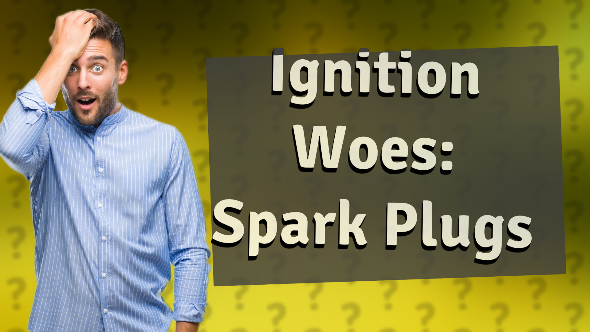 Ignition Woes: Spark Plugs