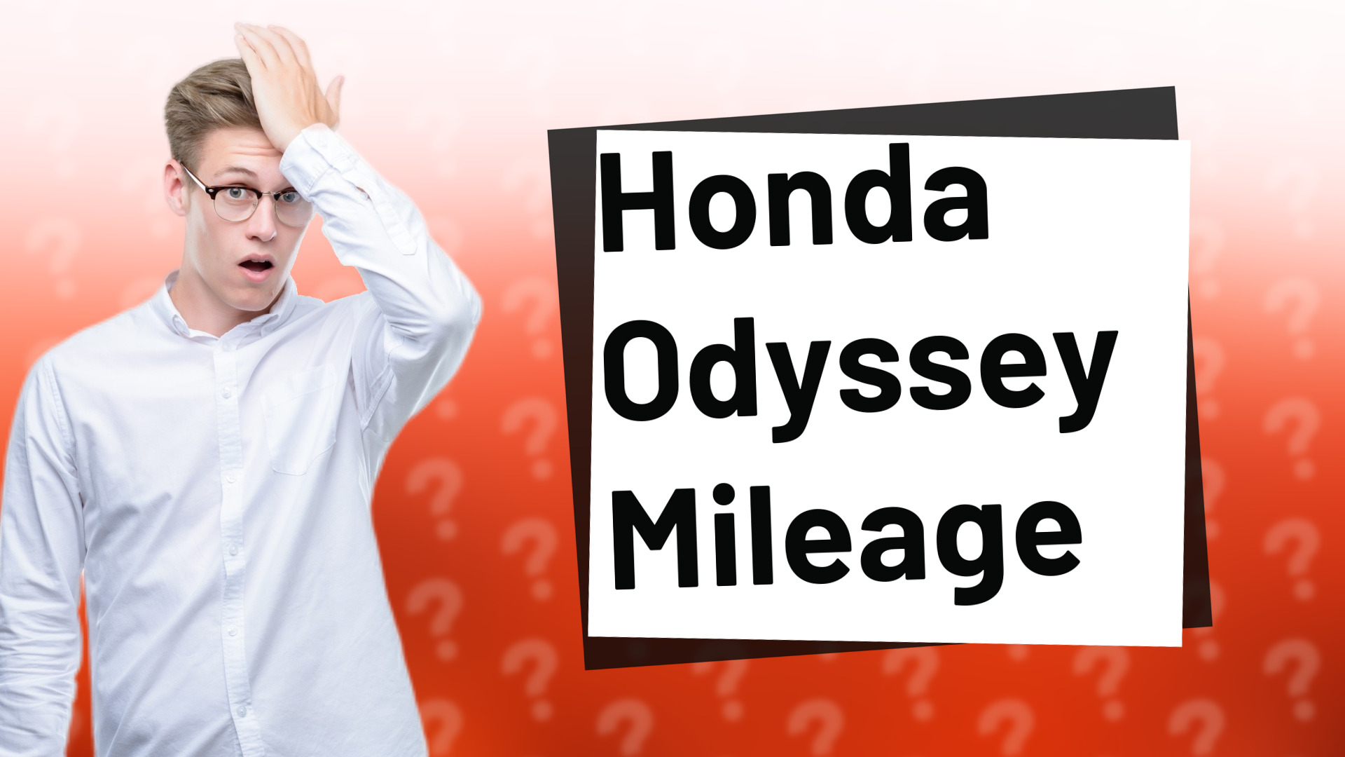 Honda Odyssey Mileage