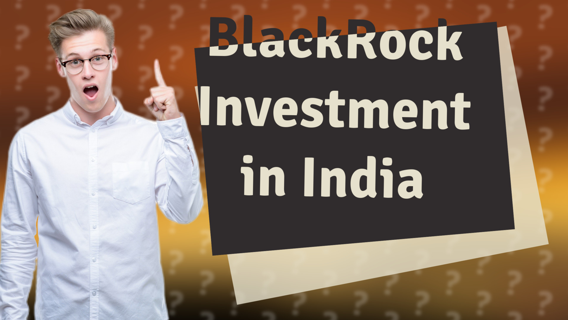 BlackRock Investment in India