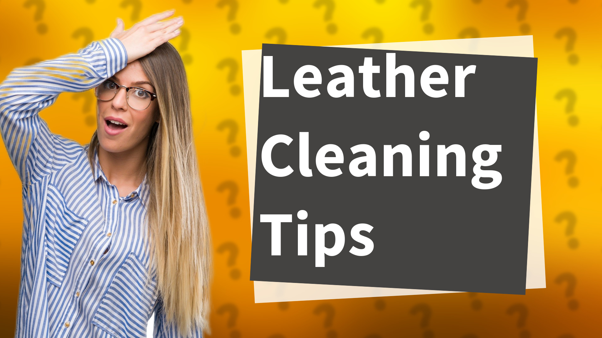 Leather Cleaning Tips