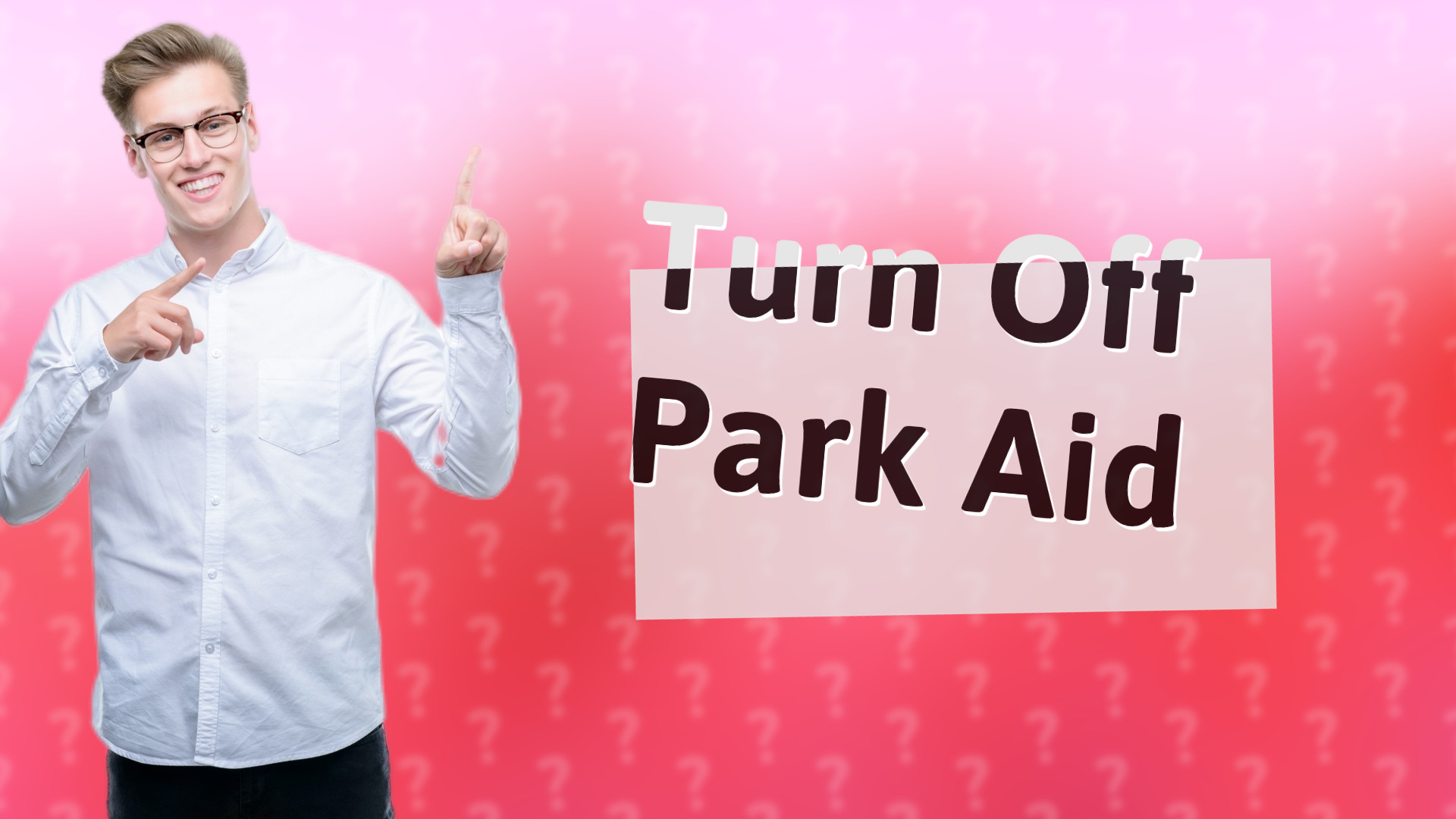 Turn Off Park Aid