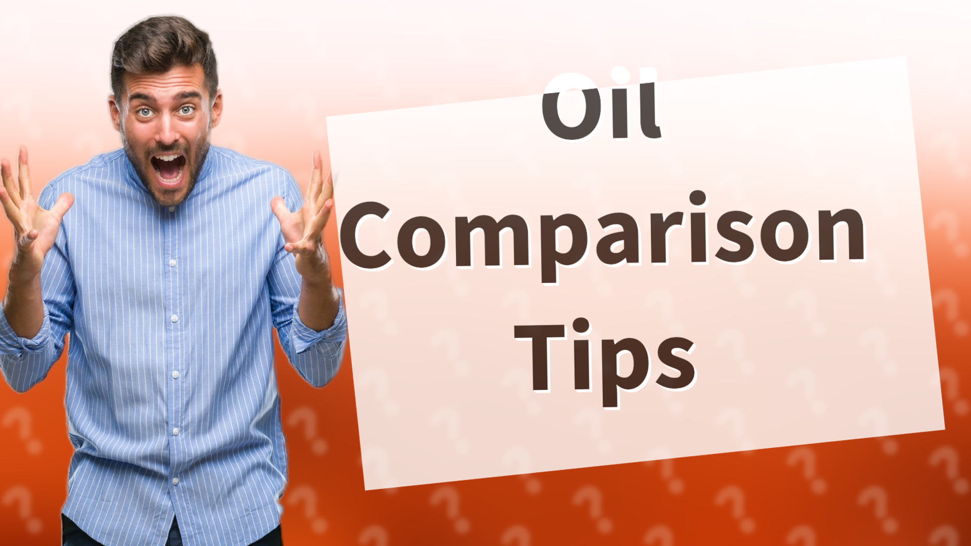 Oil Comparison Tips