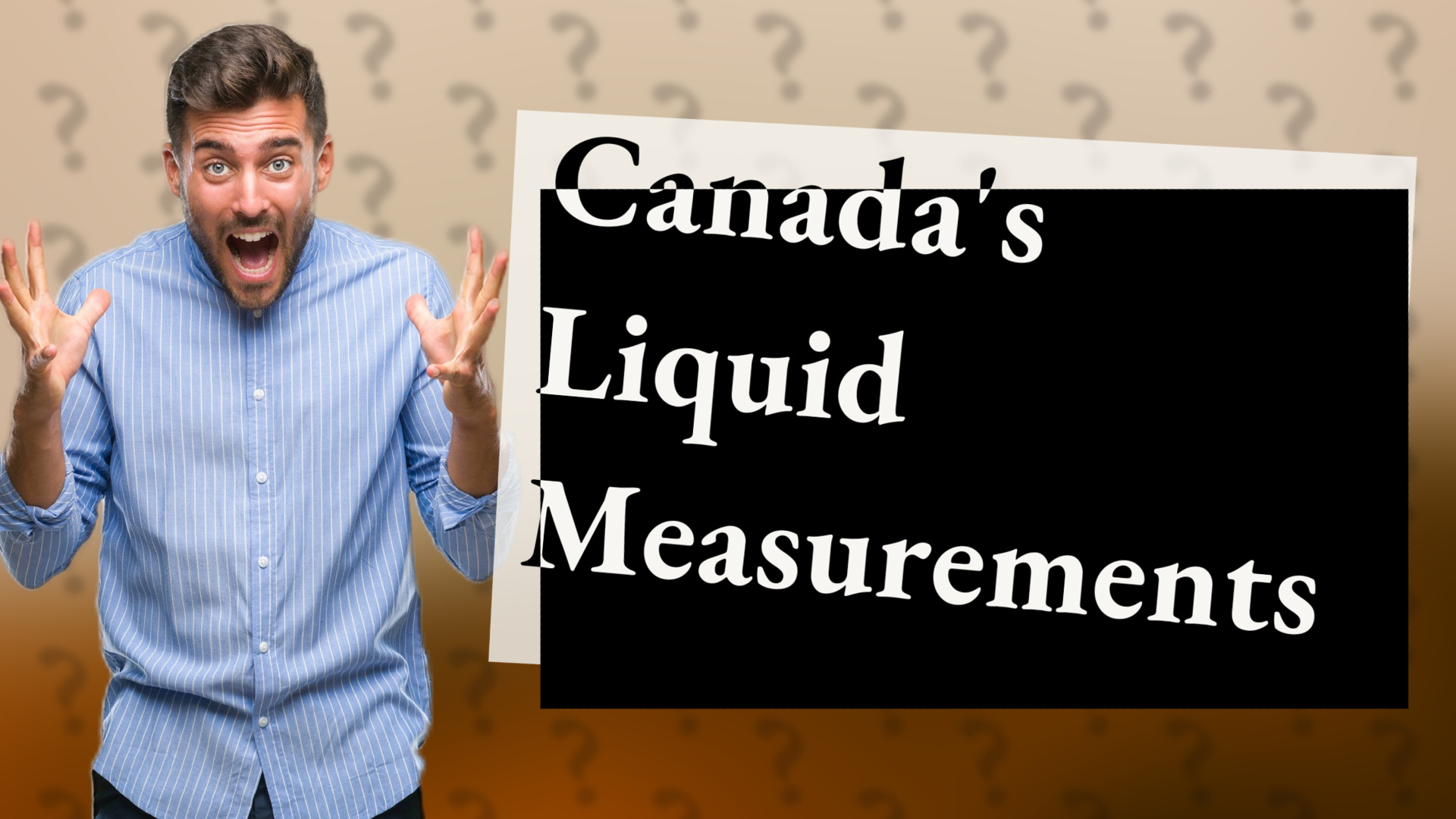 Canada's Liquid Measurements
