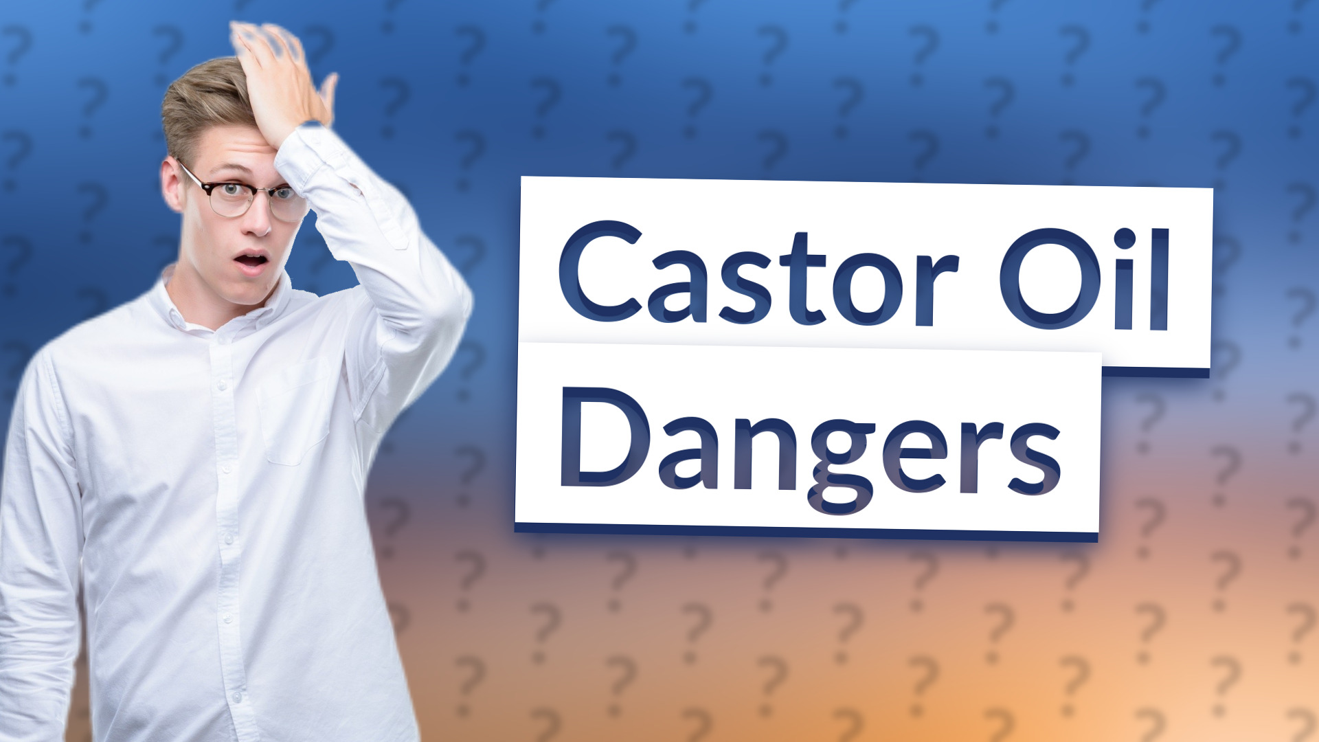 Castor Oil Dangers