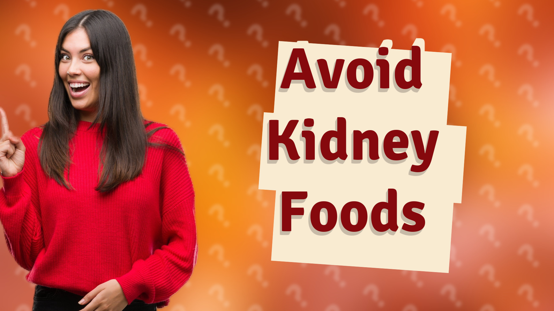 Avoid Kidney Foods