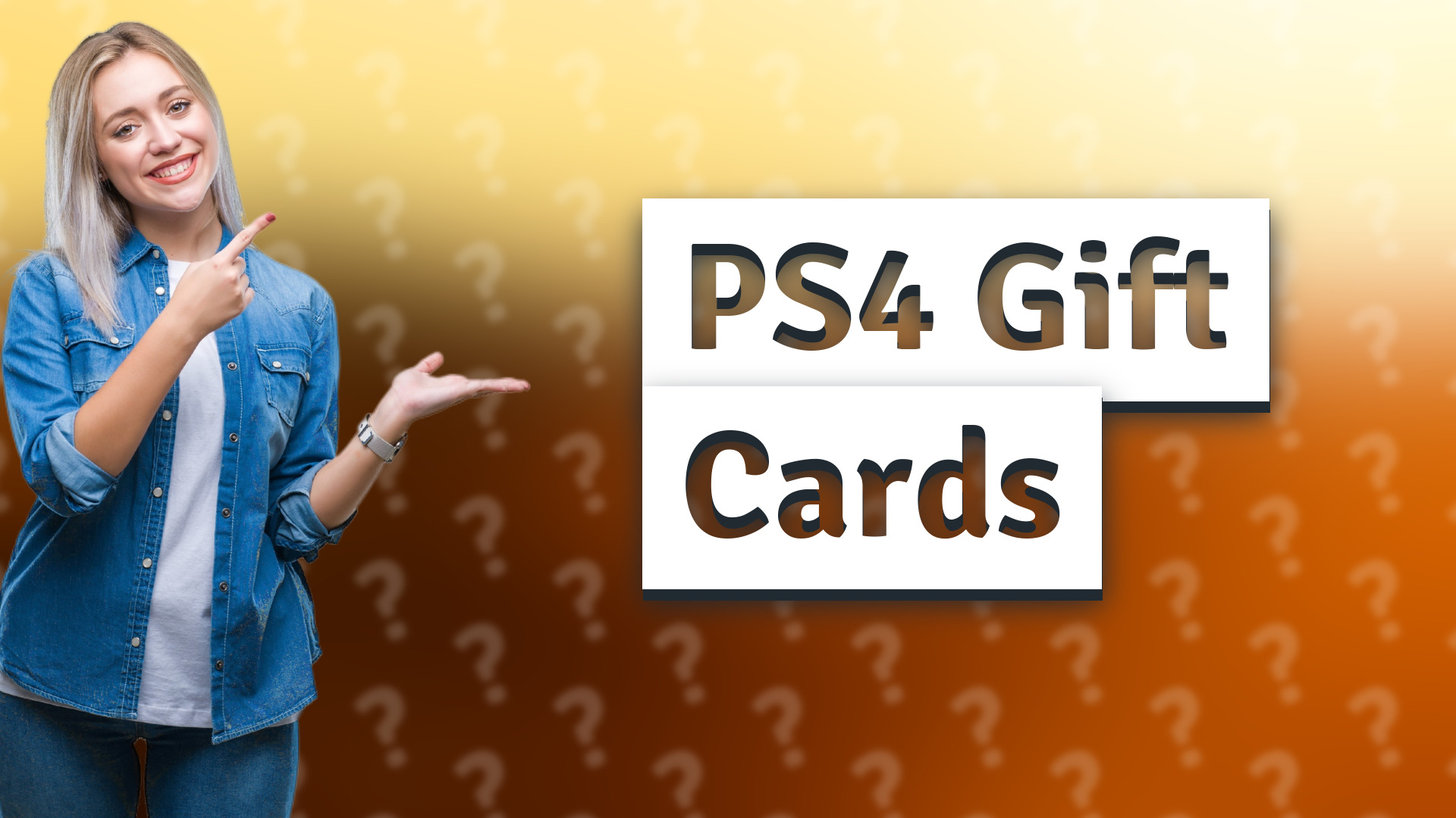 PS4 Gift Cards