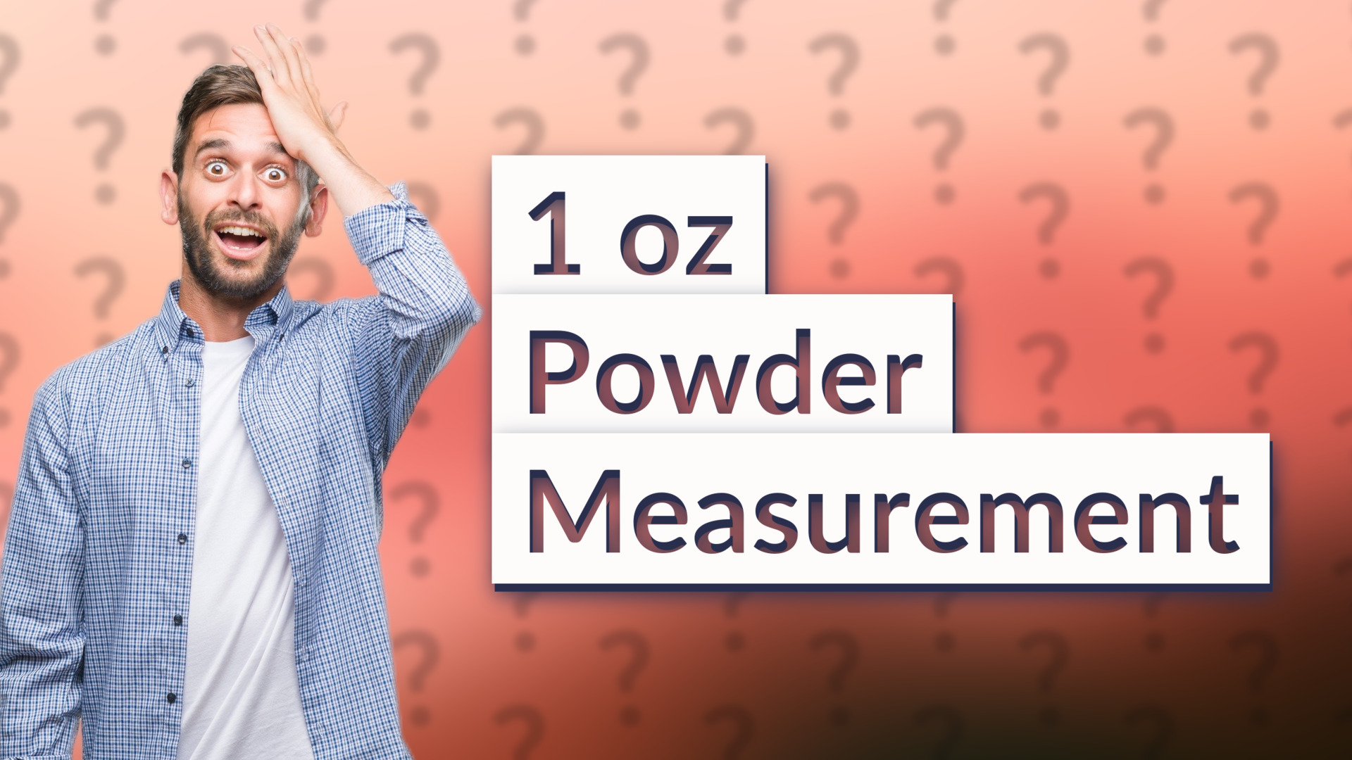 1 oz Powder Measurement