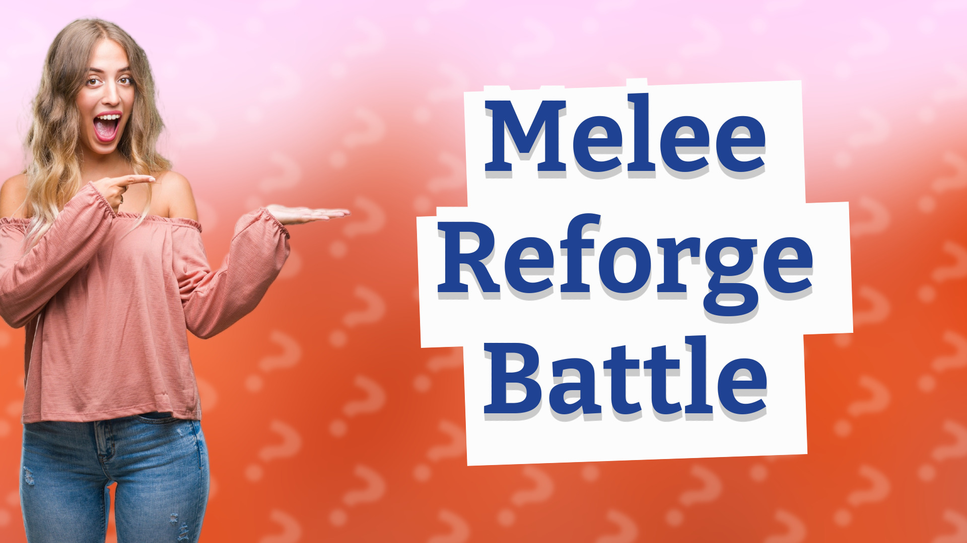 Melee Reforge Battle