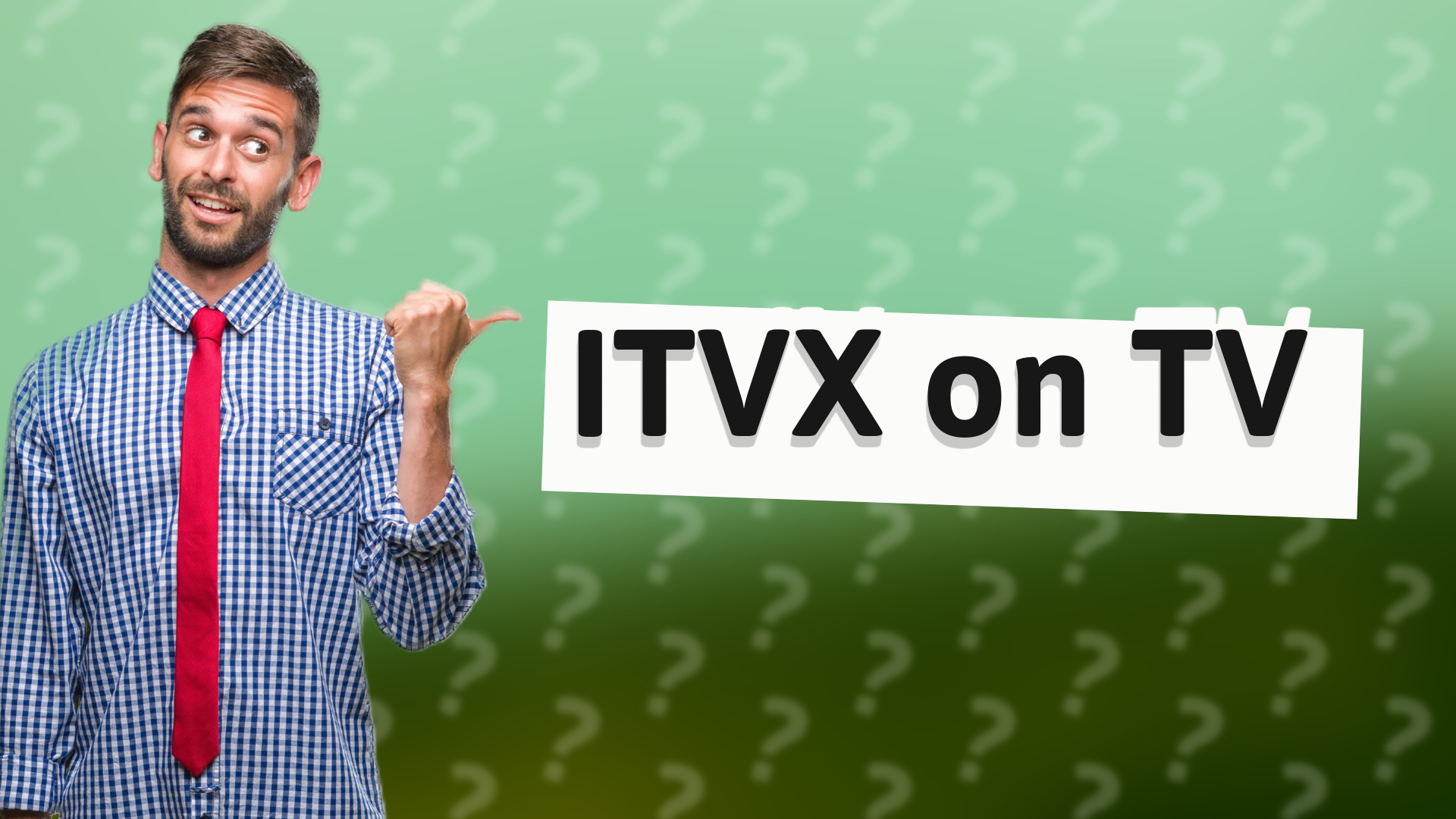 ITVX on TV