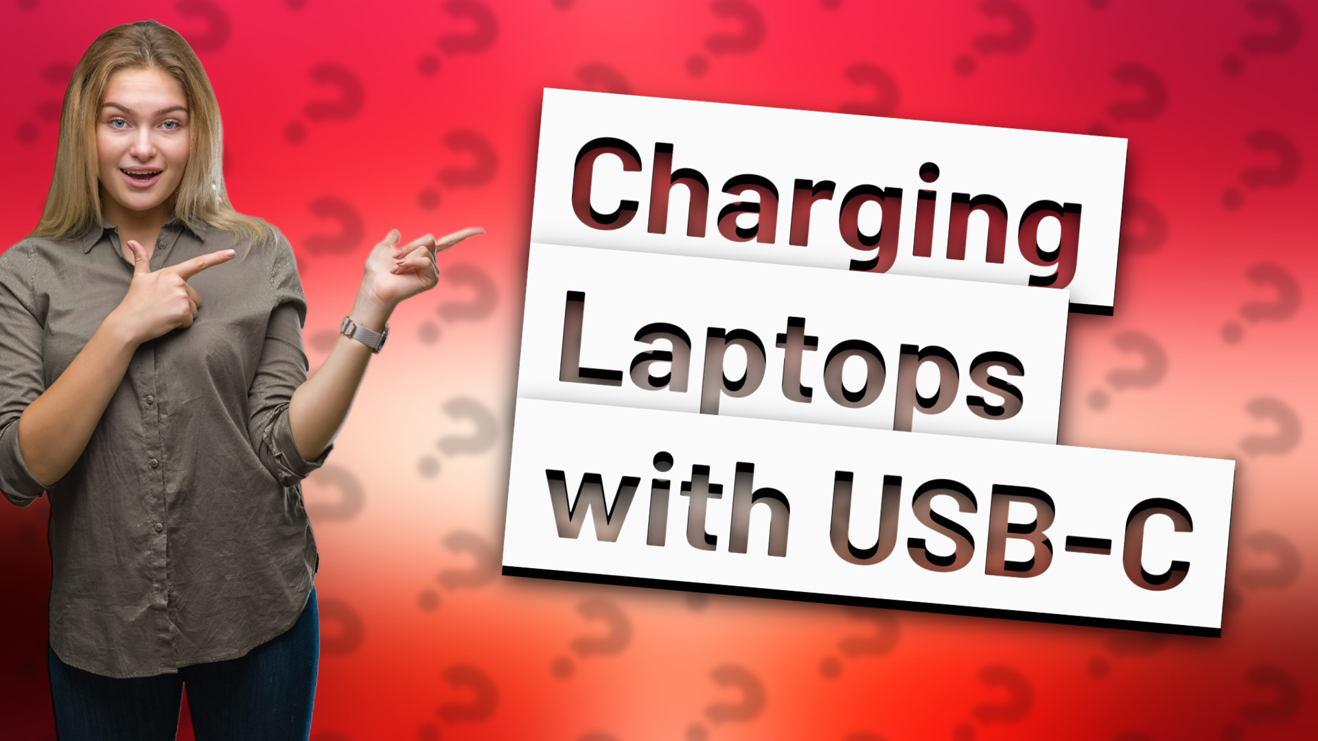 Charging Laptops with USB-C