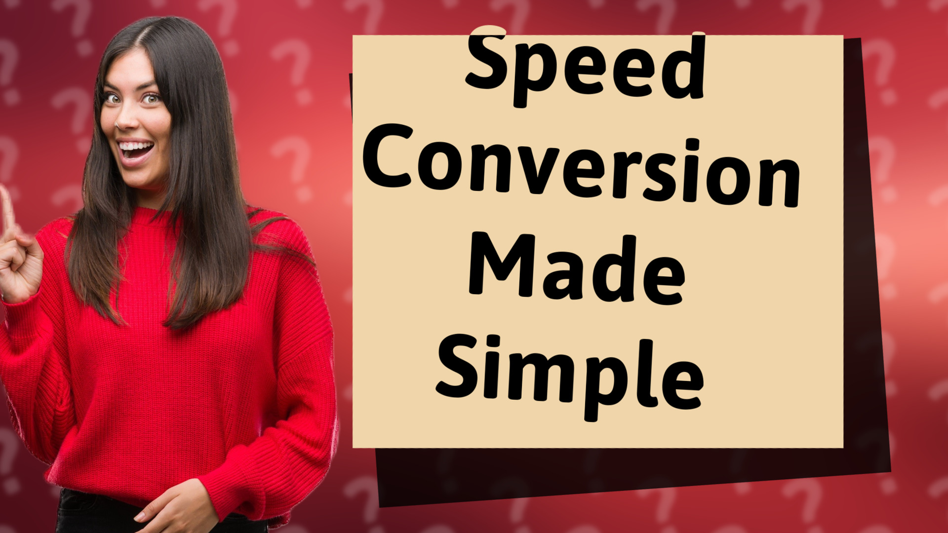 Speed Conversion Made Simple