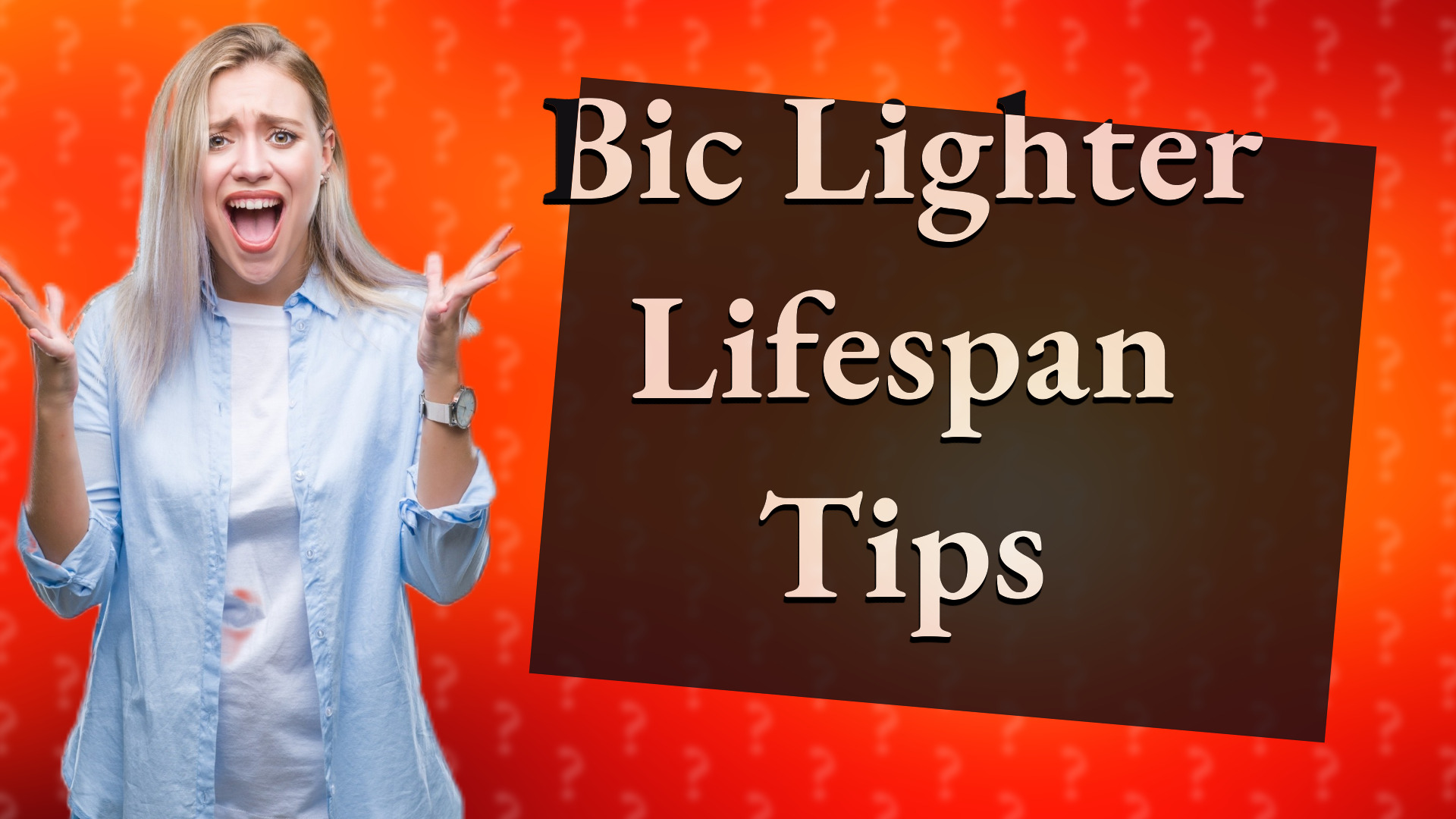 Bic Lighter Lifespan Tips