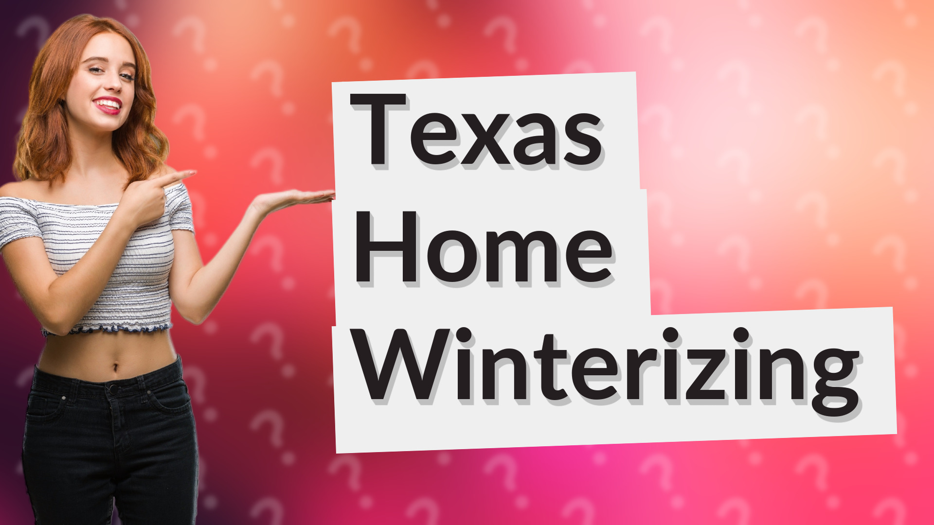 Texas Home Winterizing