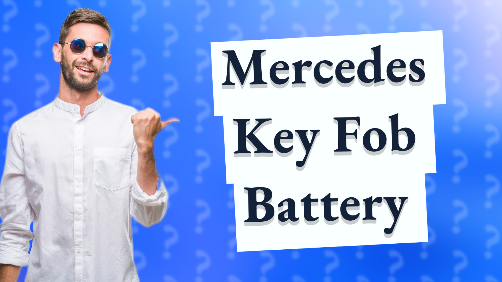 Mercedes Key Fob Battery