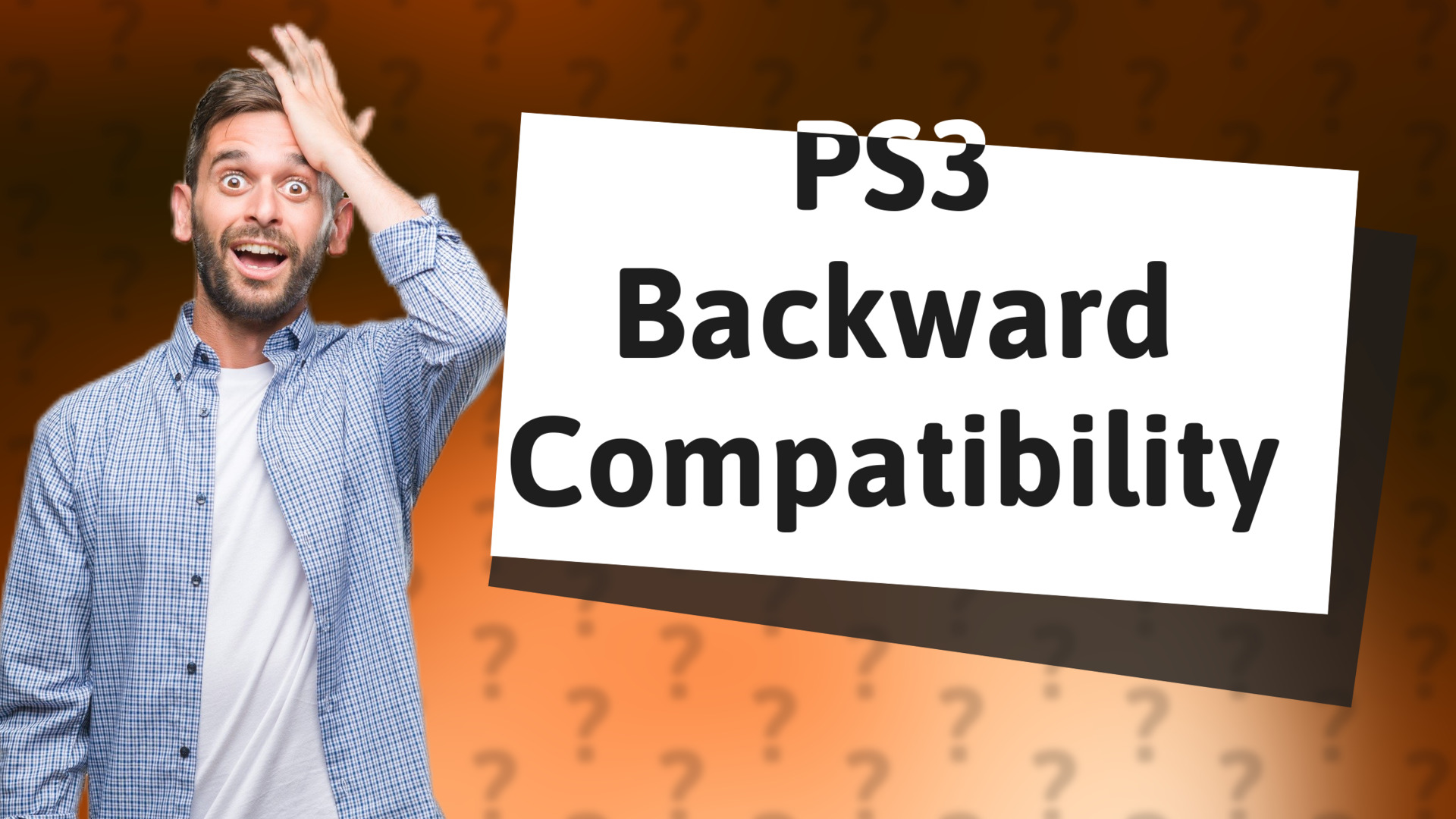 PS3 Backward Compatibility