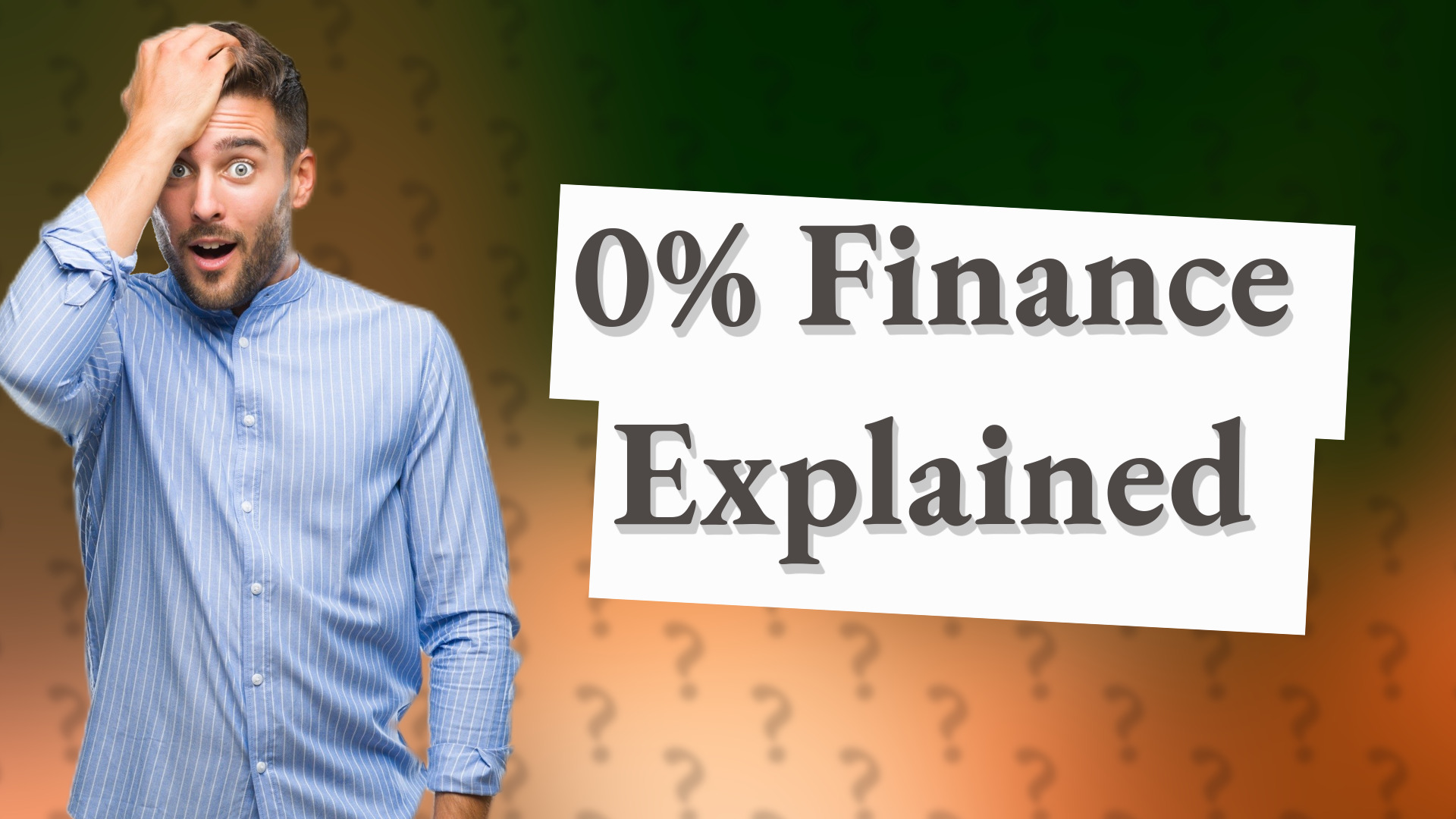 0% Finance Explained