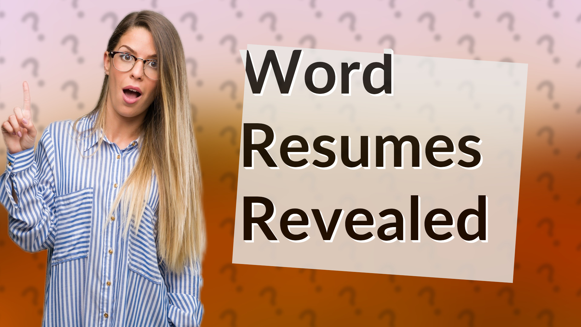 Word Resumes Revealed