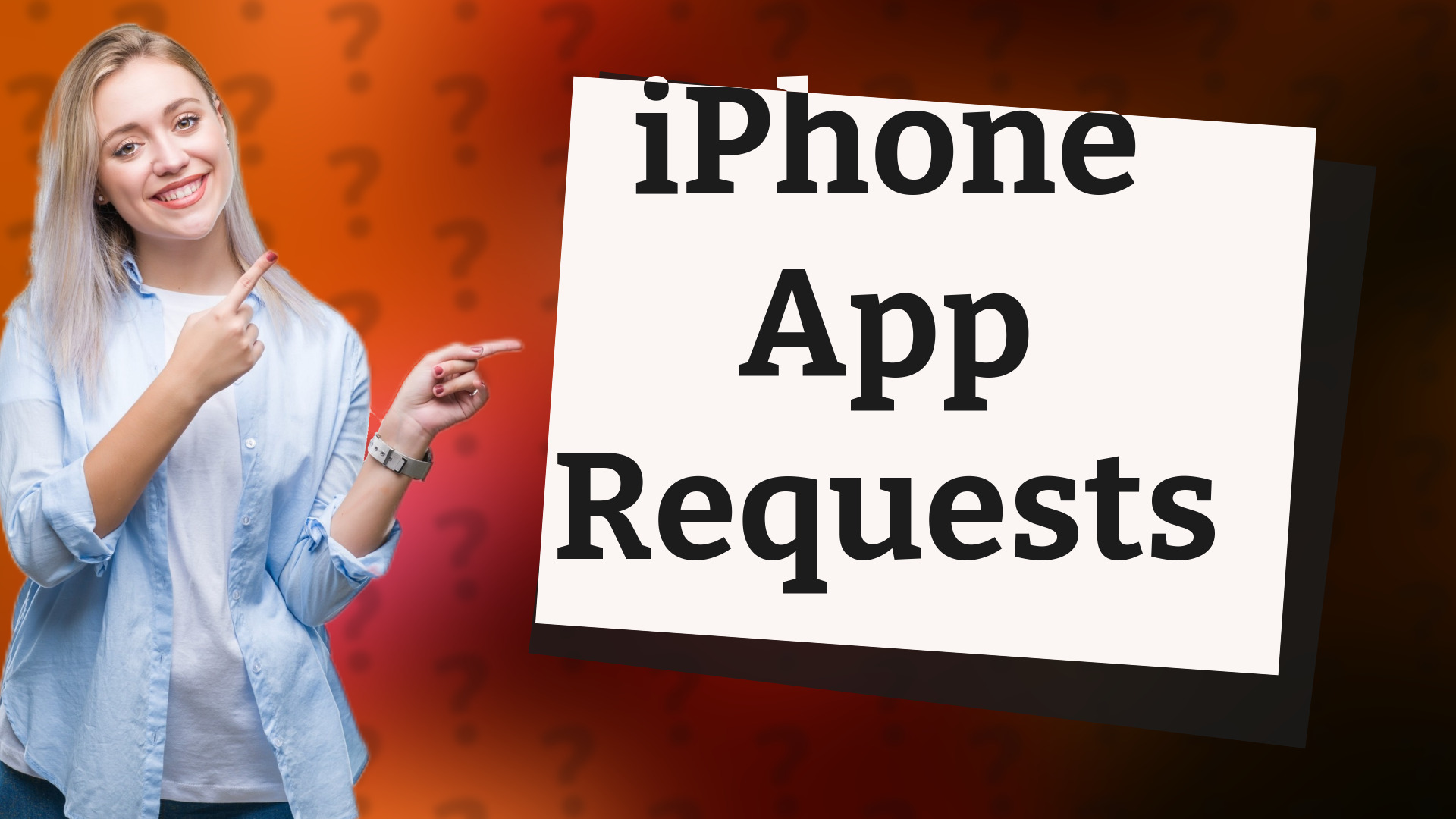 iPhone App Requests