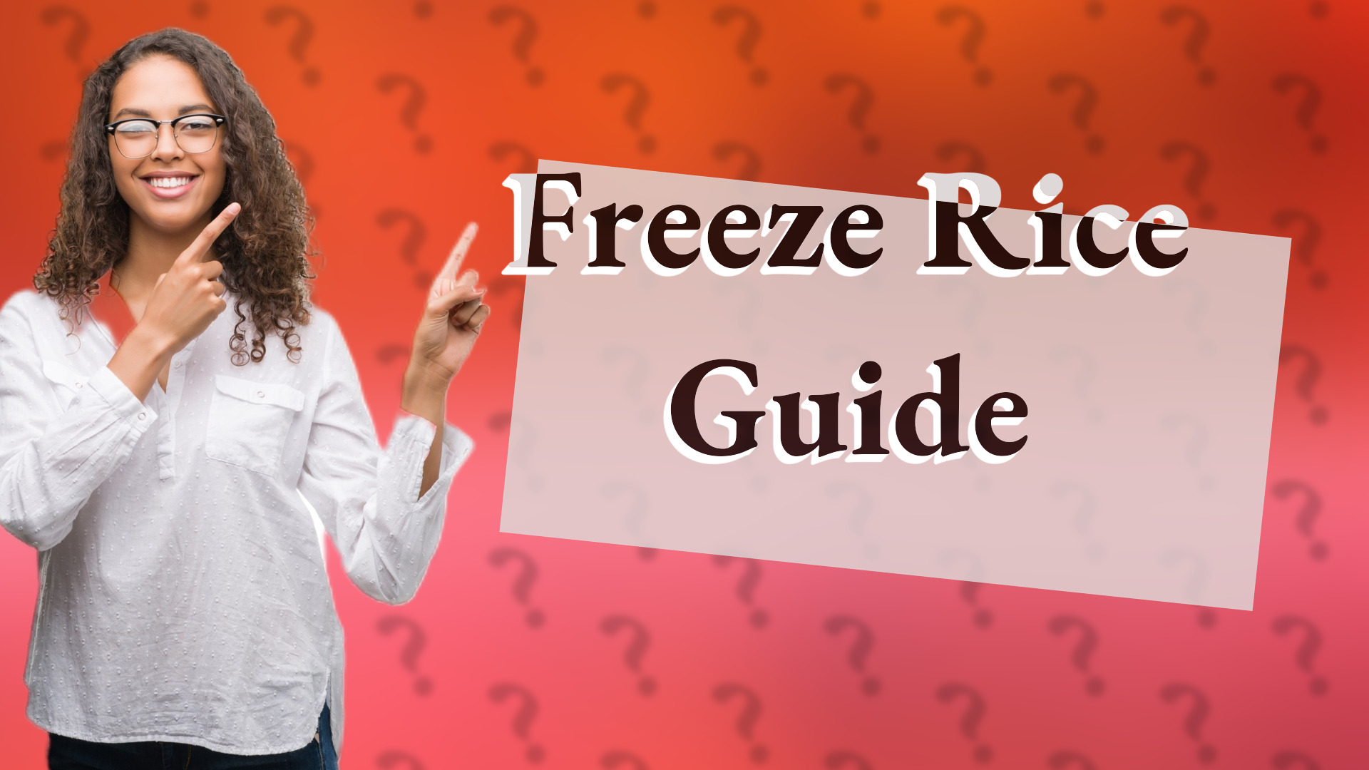 Freeze Rice Guide