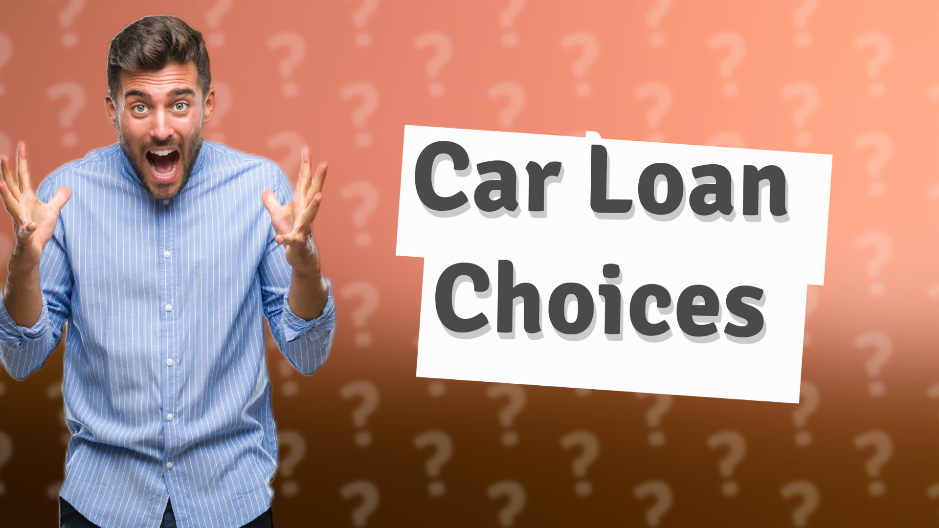Car Loan Choices